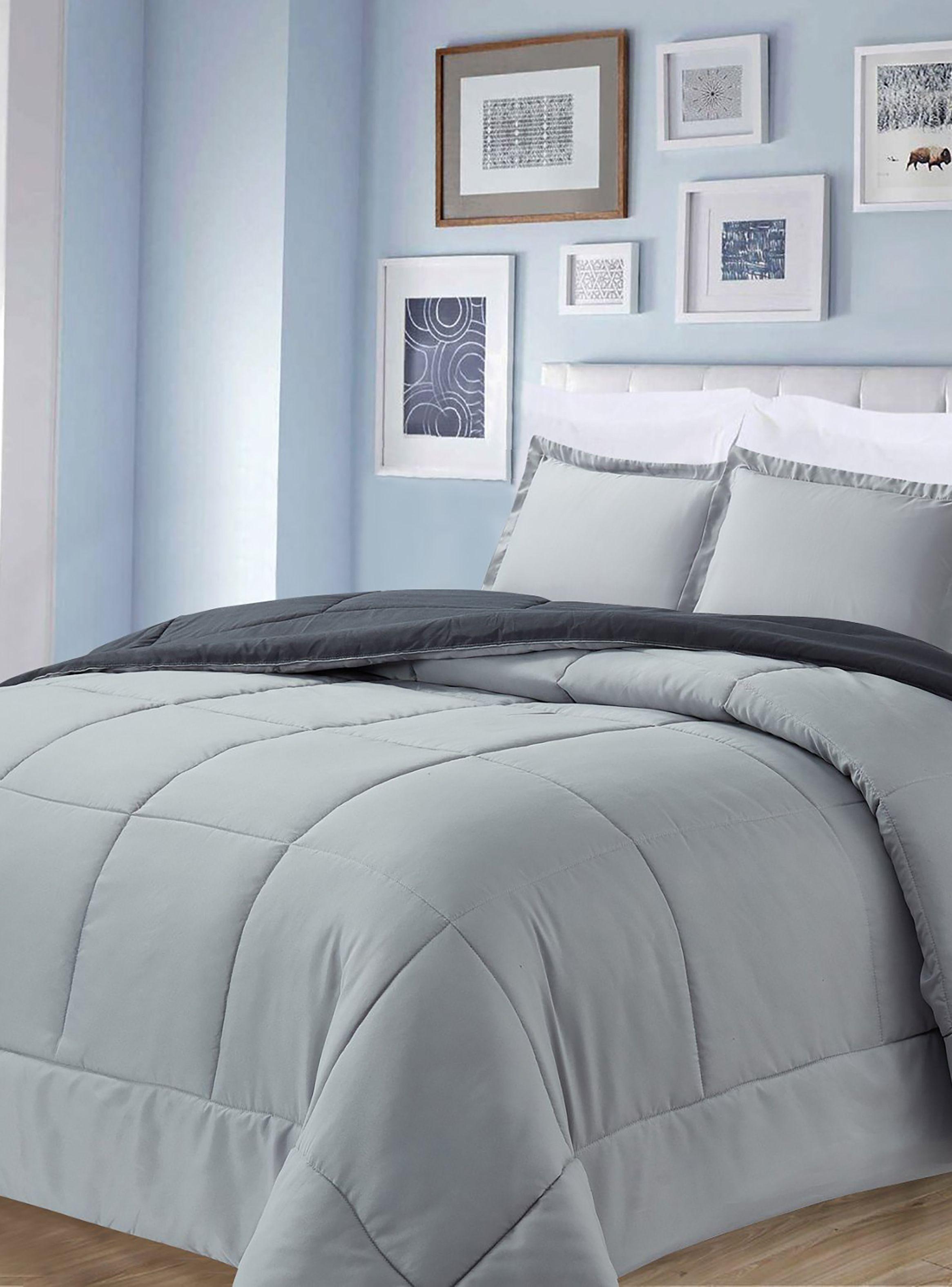 Plumón Reversible Marnie King Gris-4