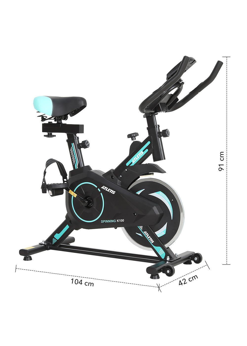 Bicicleta Spinning K100 Lite Verde-5