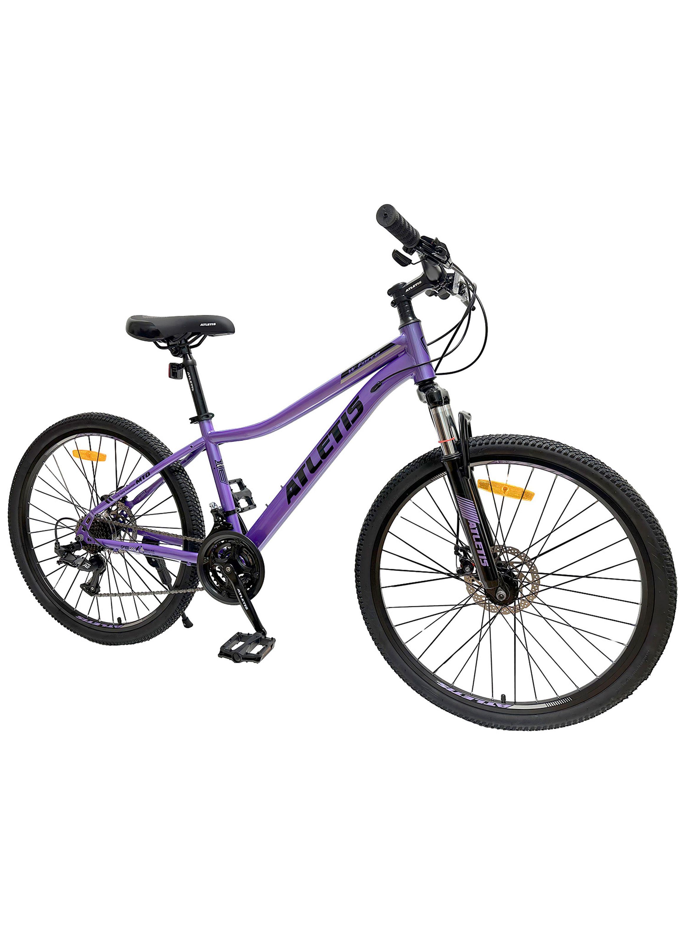 Bicicleta Mountain Bike W Force 26" Mujer Atletis Morada-1