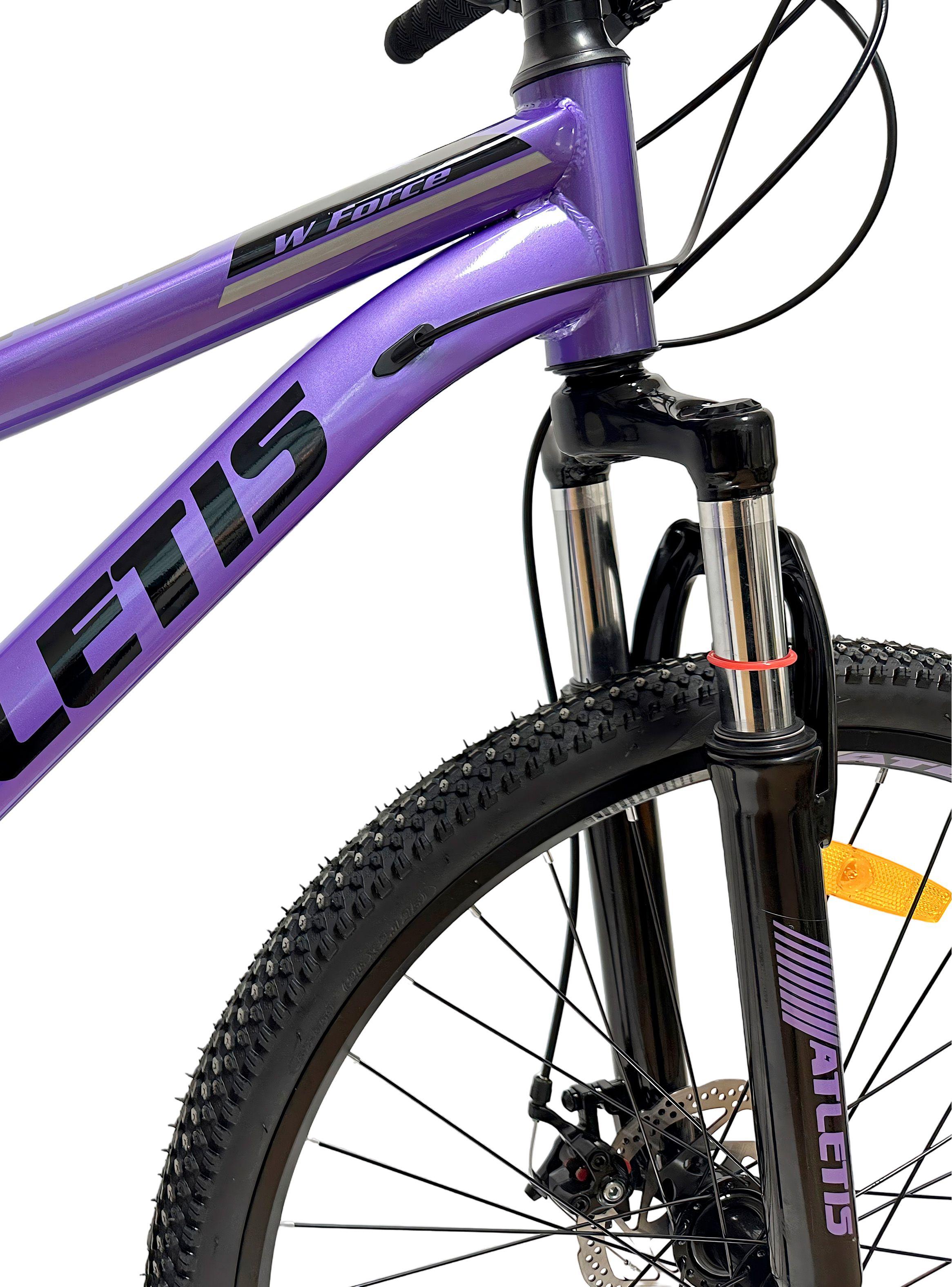 Bicicleta Mountain Bike W Force 26" Mujer Atletis Morada-3