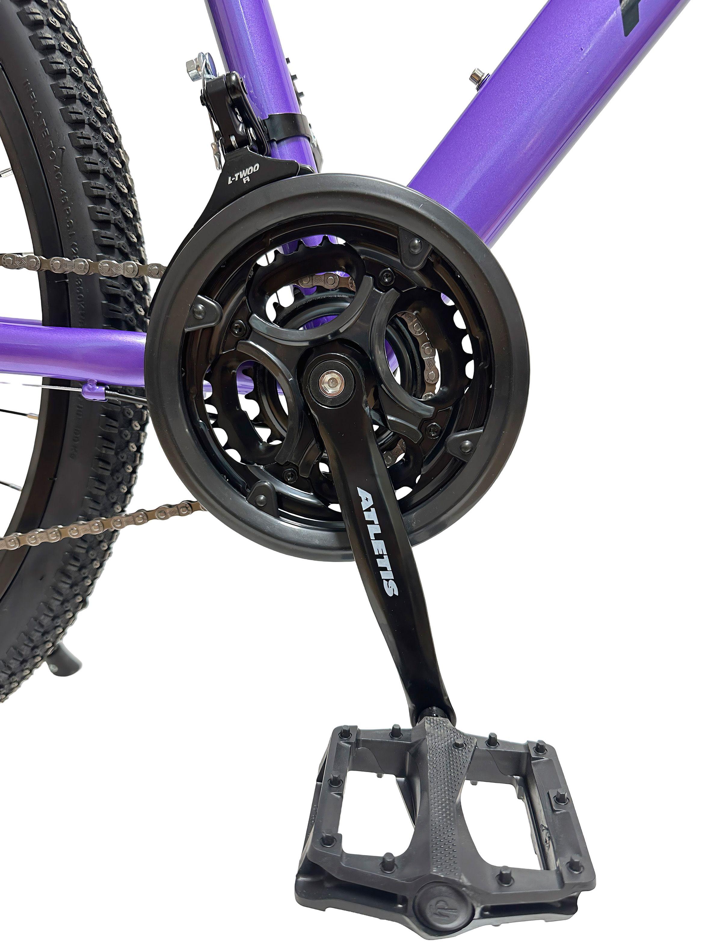 Bicicleta Mountain Bike W Force 26" Mujer Atletis Morada-4