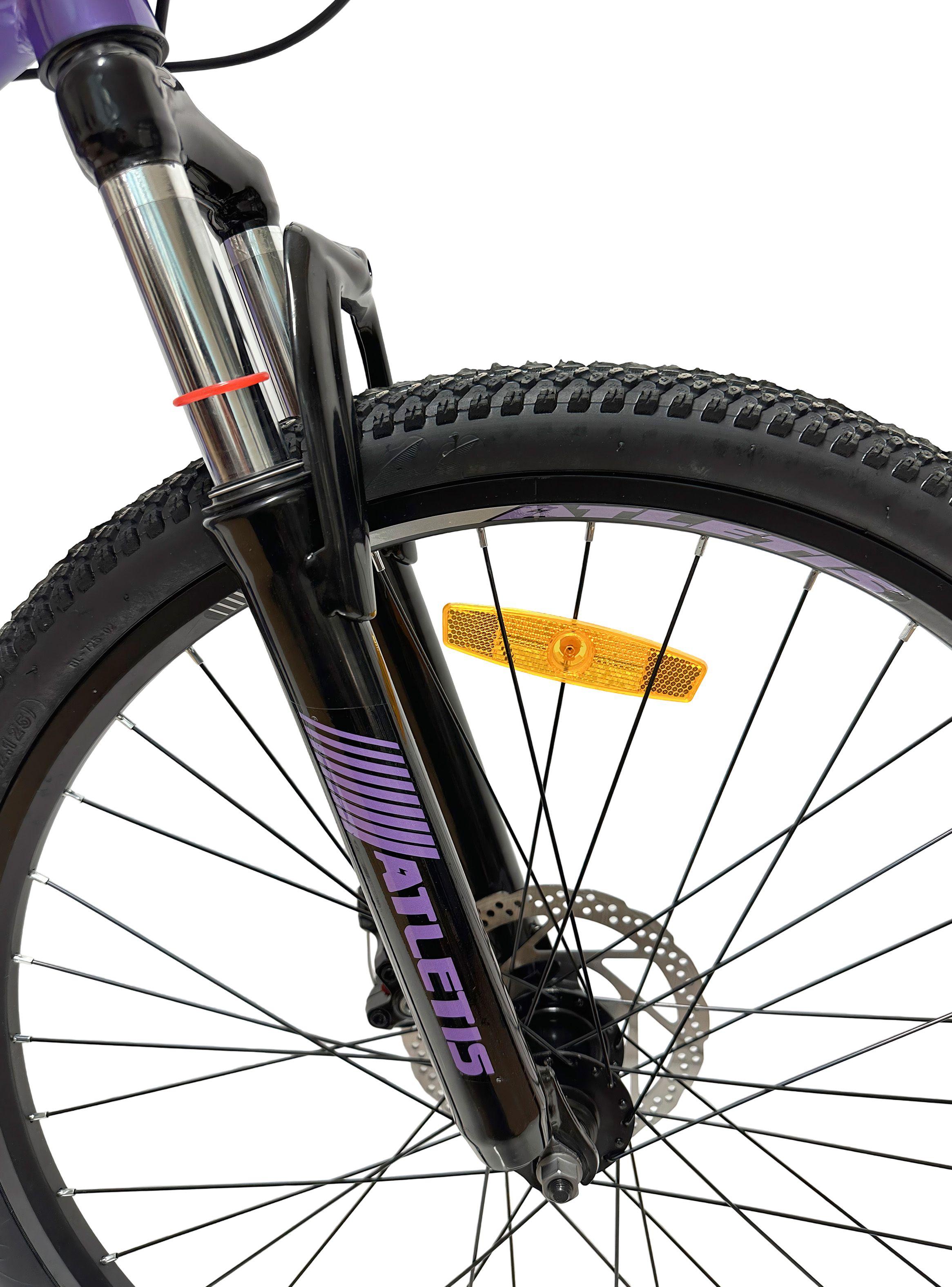 Bicicleta Mountain Bike W Force 26" Mujer Atletis Morada-5