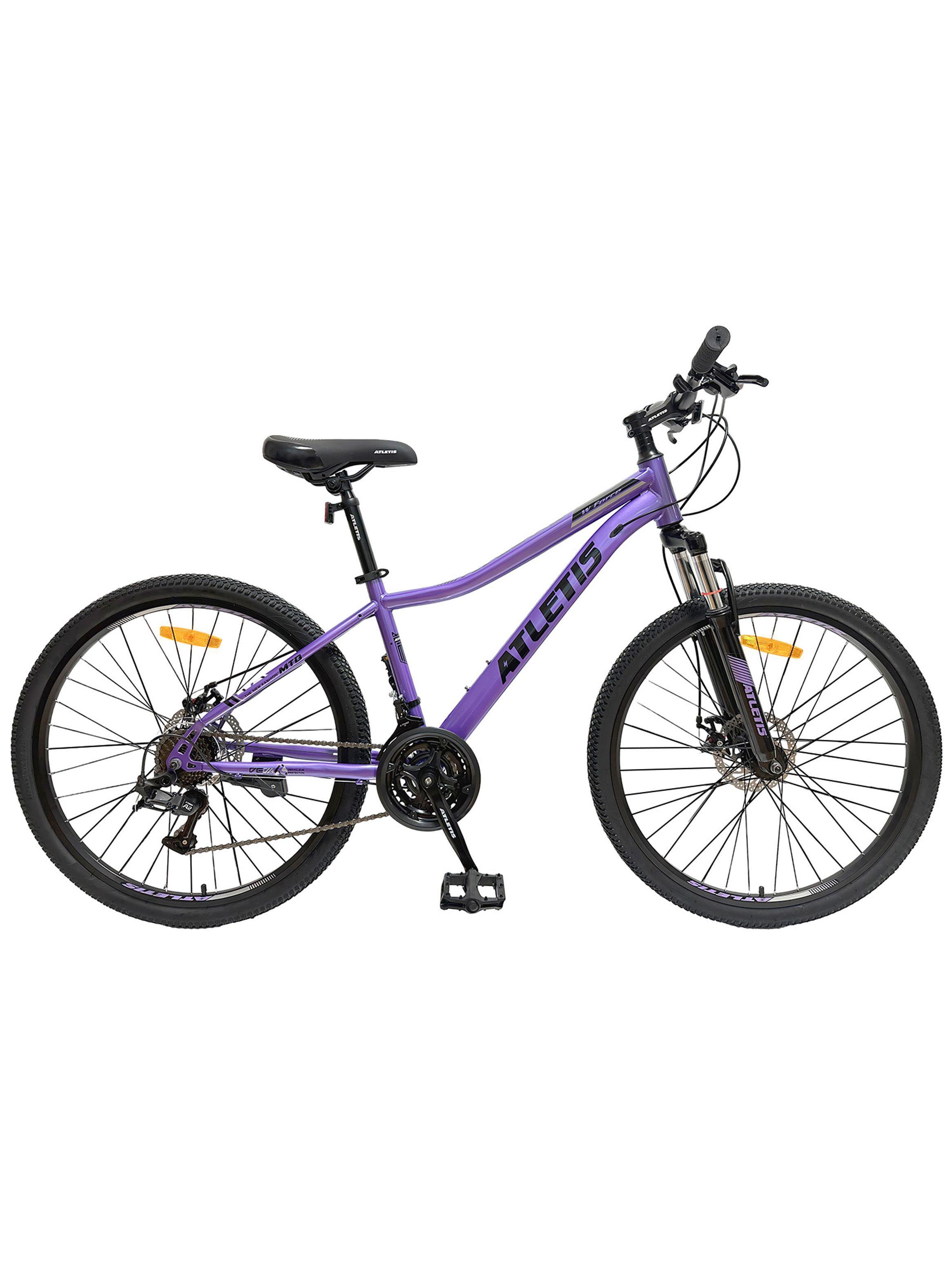 Bicicleta Mountain Bike W Force 26" Mujer Atletis Morada-0
