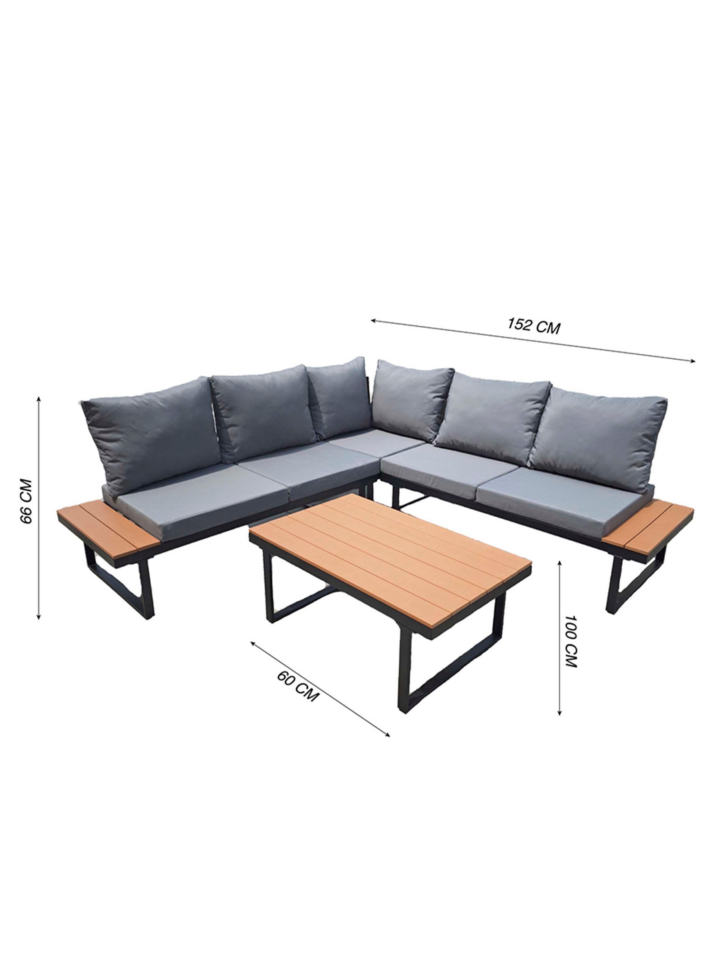 Juego de Living Terraza Palermo 6 Personas-2