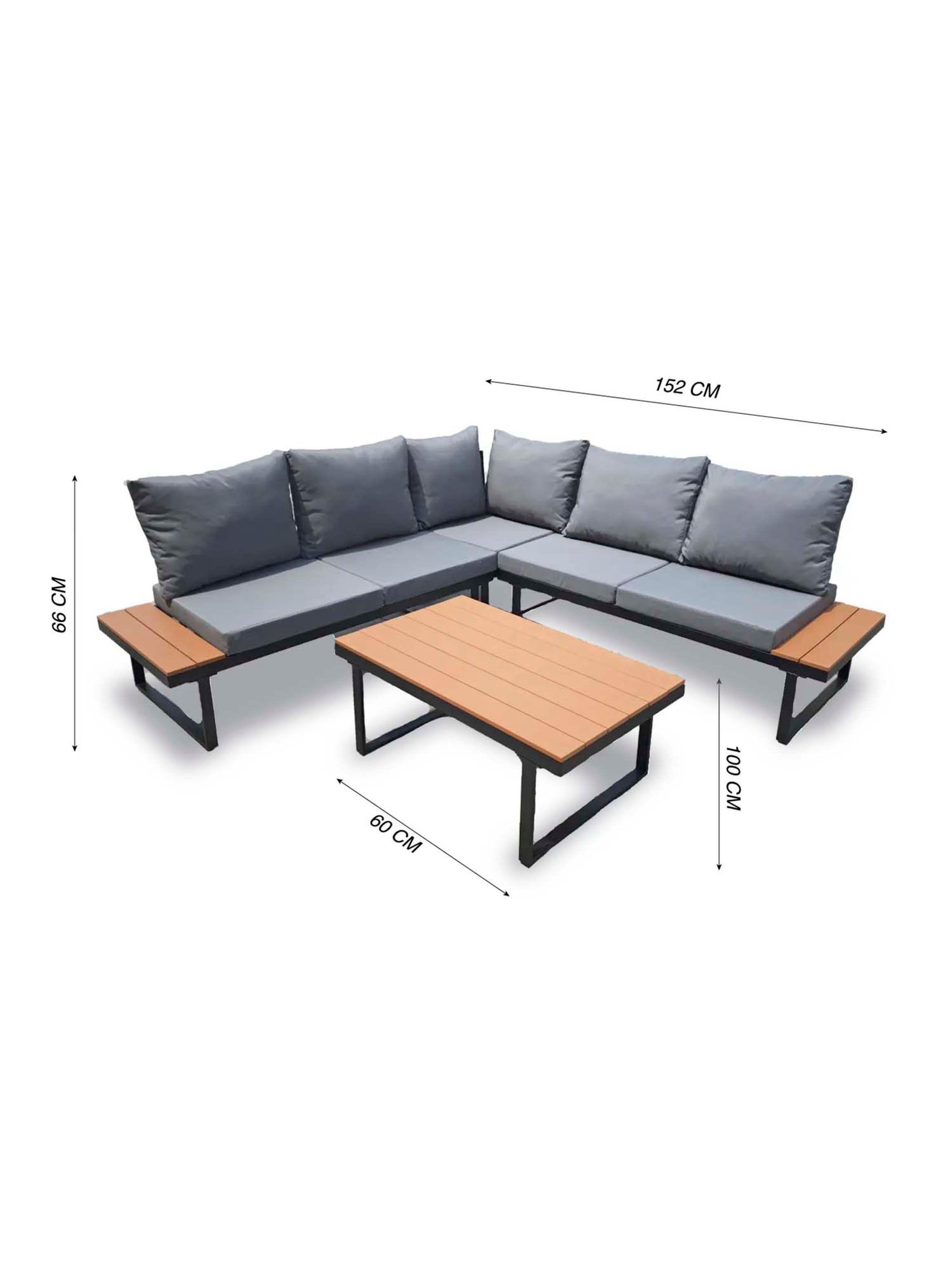 Juego de Living Terraza Palermo 6 Personas-2