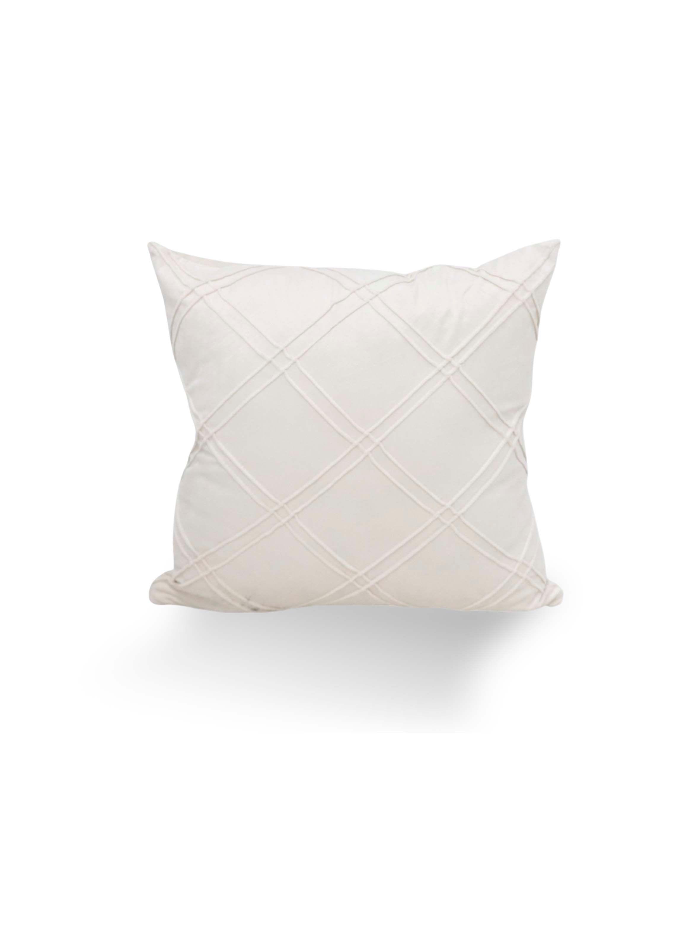 Cojín Decorativo Gris Claro 43x43cm-0
