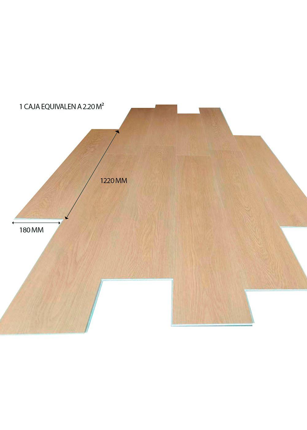 Piso SPC Roble Clásico Click 5+1 mm 18,2 x 122cm 2,2 m²-2