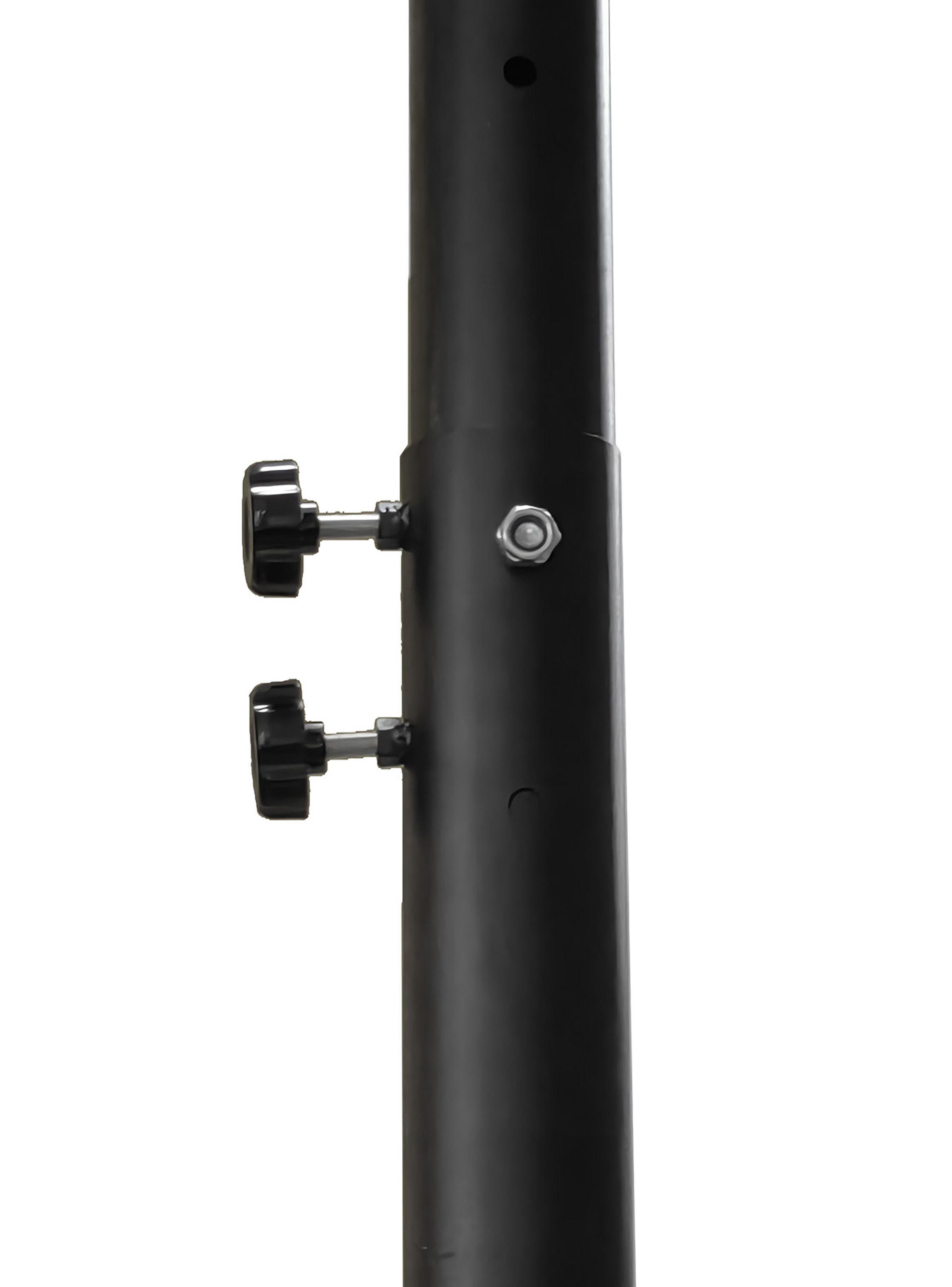 Aro de Básquetball Atletis Ajustable 1.35m a 3.05m Negro-6