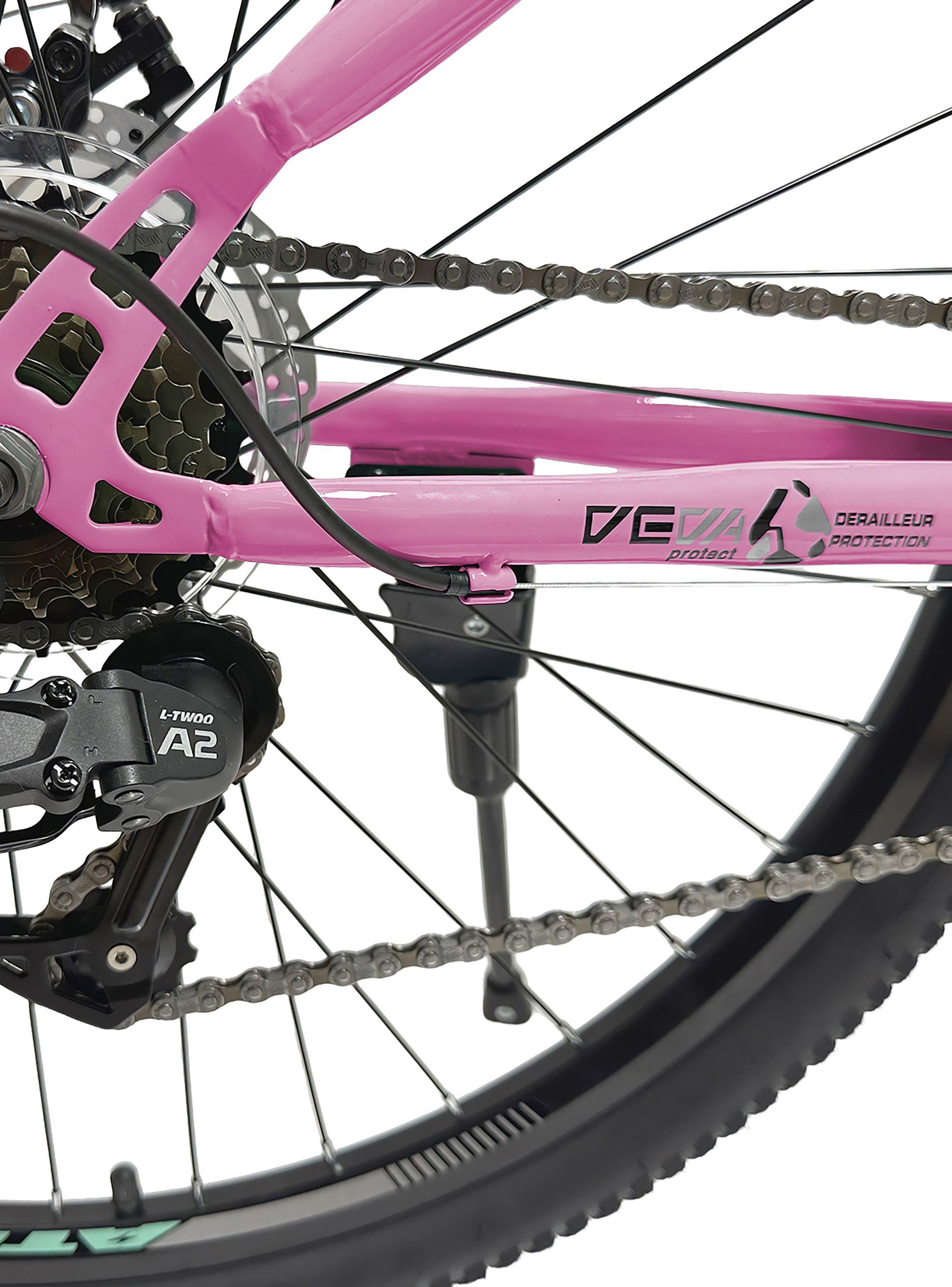 Bicicleta Mountain Bike W Force 26" Mujer Atletis Rosa-2