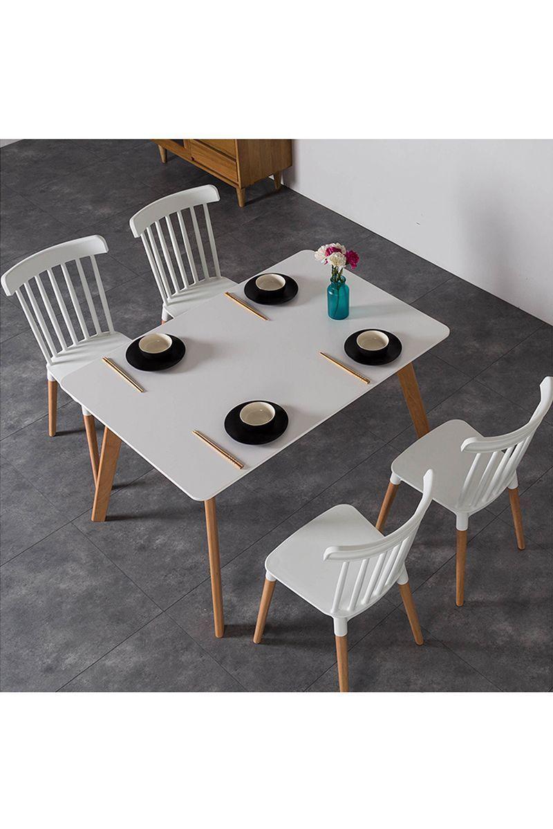 Pack 4 Sillas Clásicas Comedor Blanco-1