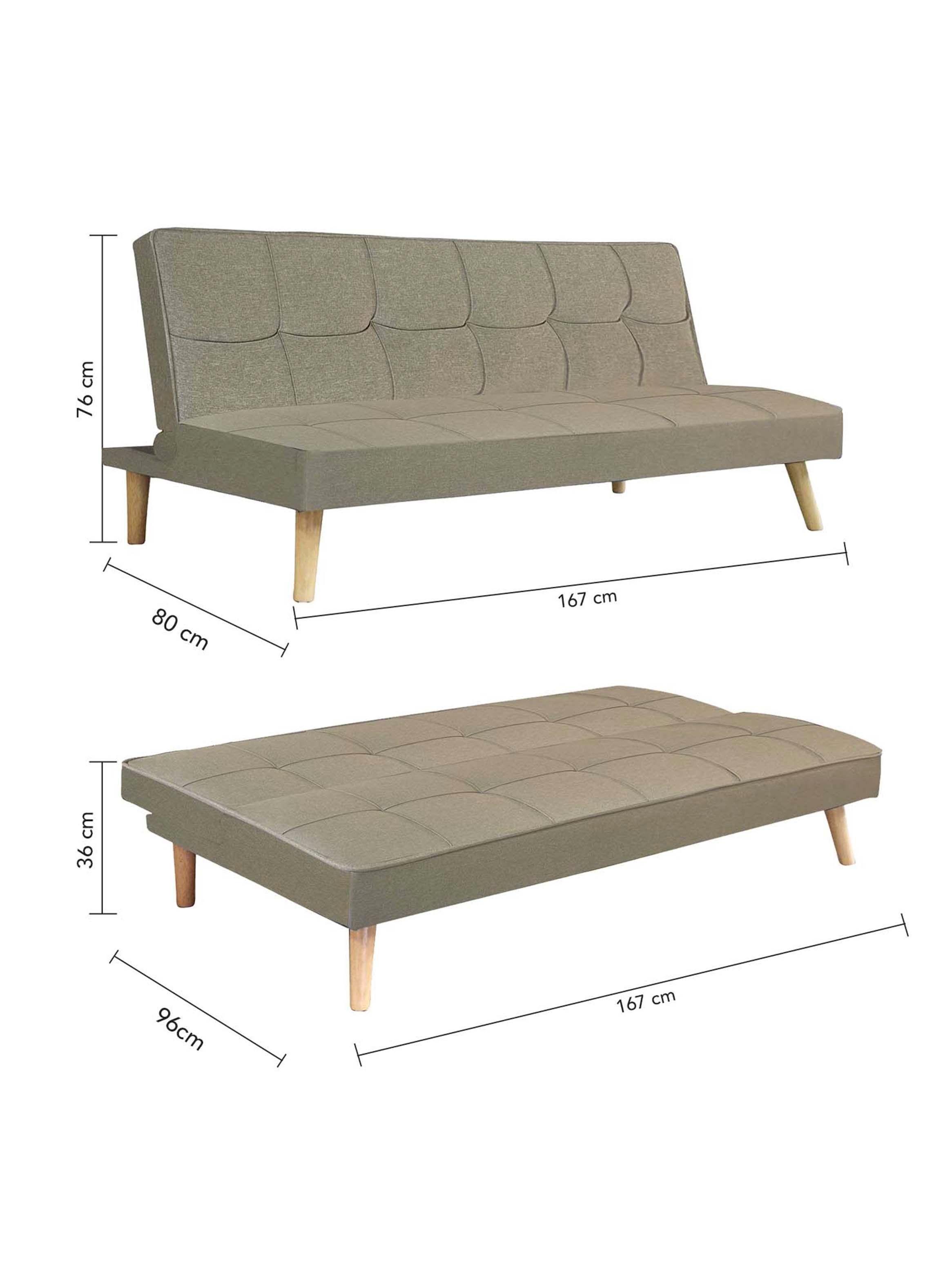 Futón Foster Café 167x76x80 cm-7