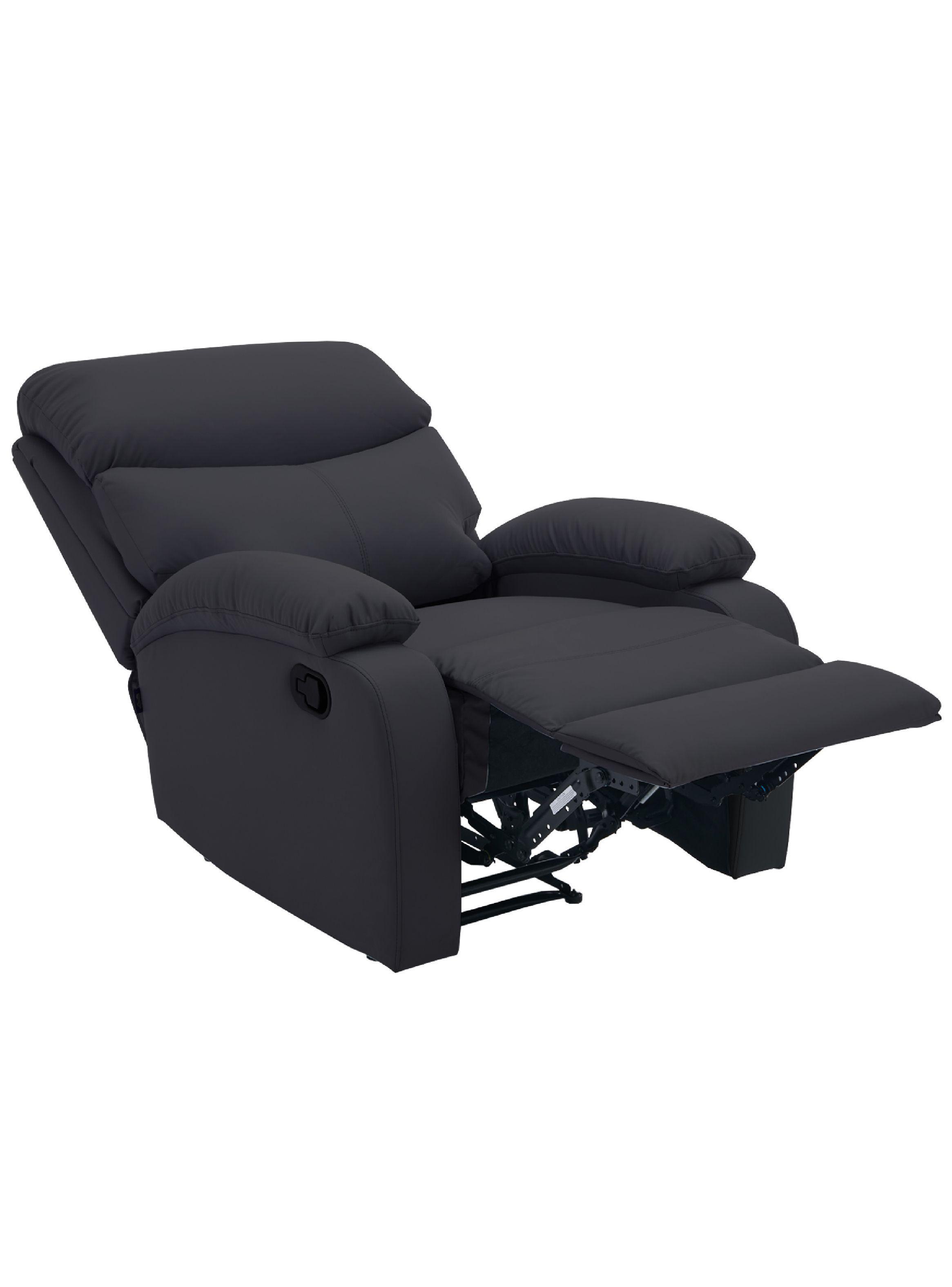 Berger Reclinable Milan Pu Negro-3