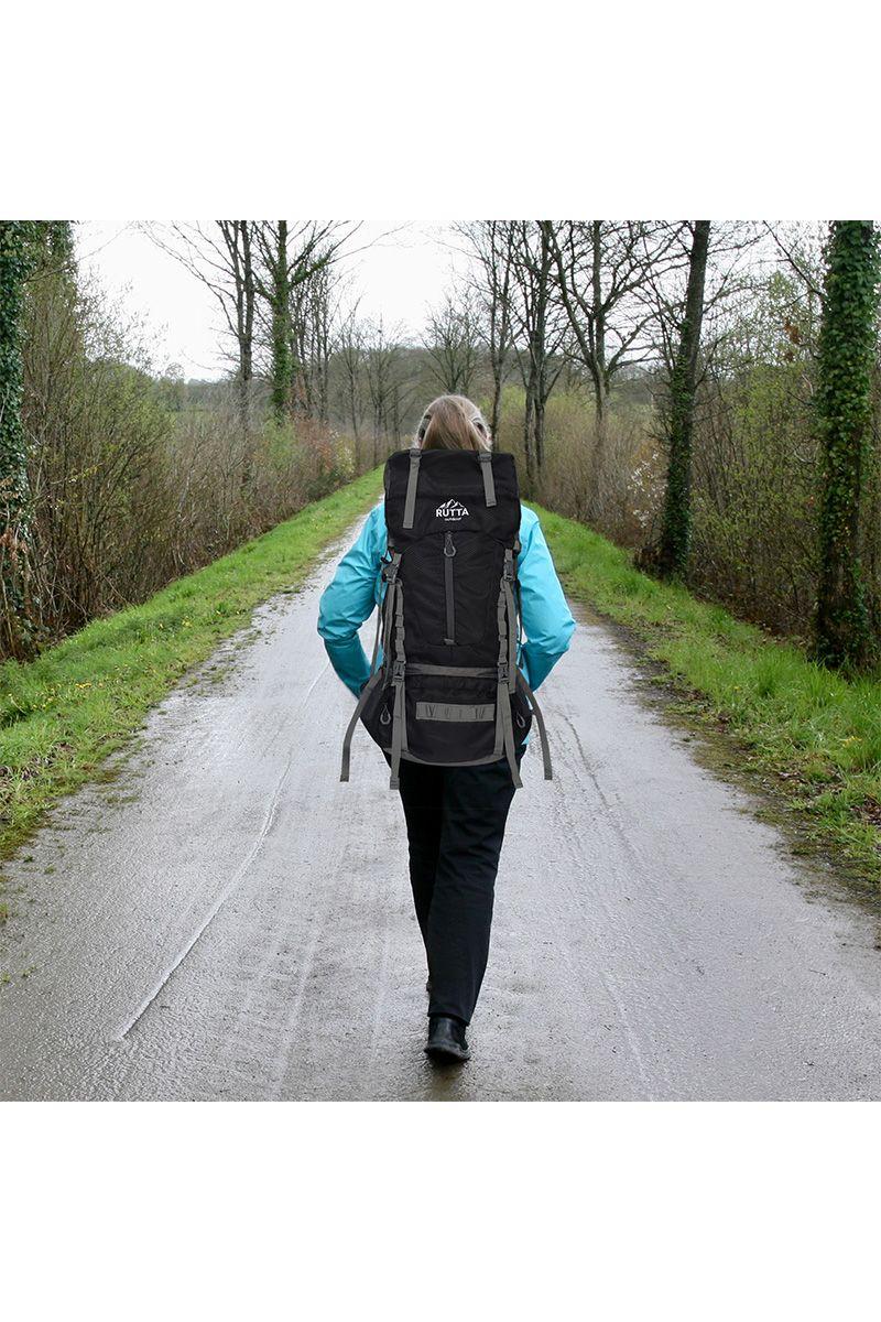 MOCHILA CAMPING 75L NEGRO-5