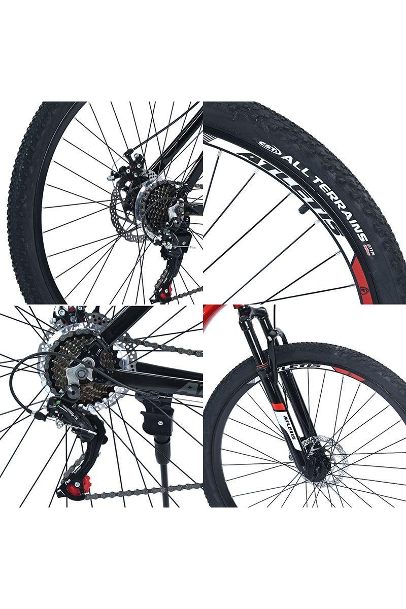 Bicicleta Mountain Bike Blaze Aro 29" 21 Vel Hombre Rojo-5