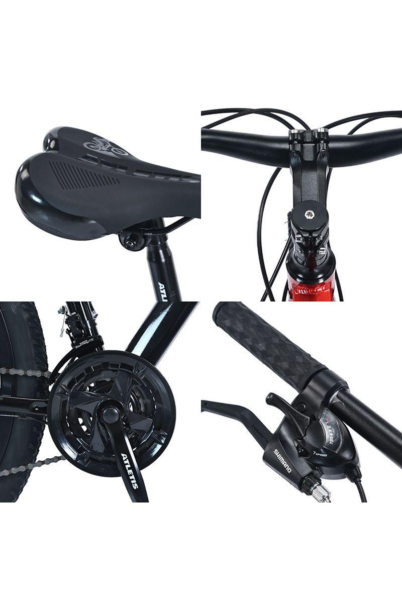 Bicicleta Mountain Bike Blaze Aro 29" 21 Vel Hombre Rojo-4