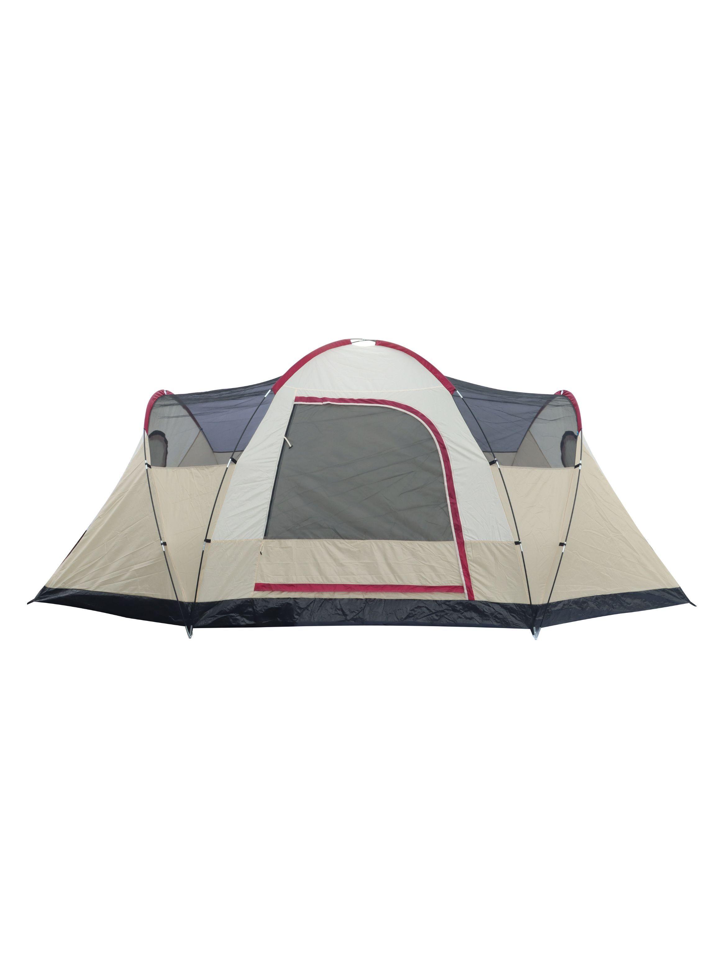 Carpa 10 Personas Camping Outdoor Beige-2