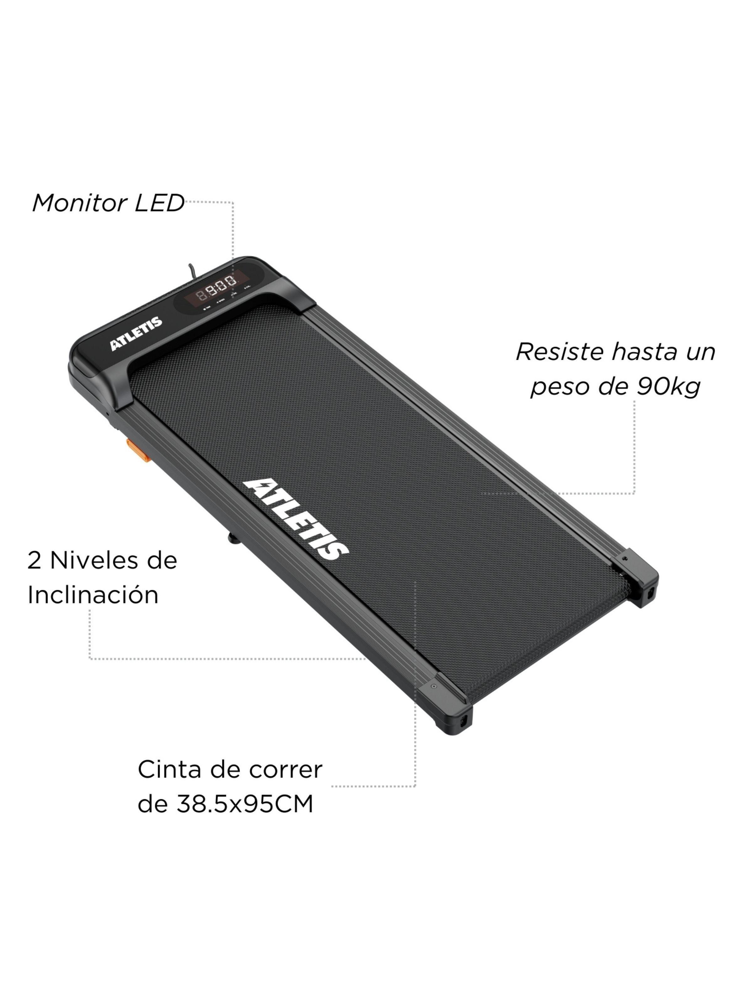 Trotadora X40 10 km/h 1.5 HP Inclinación manual-6