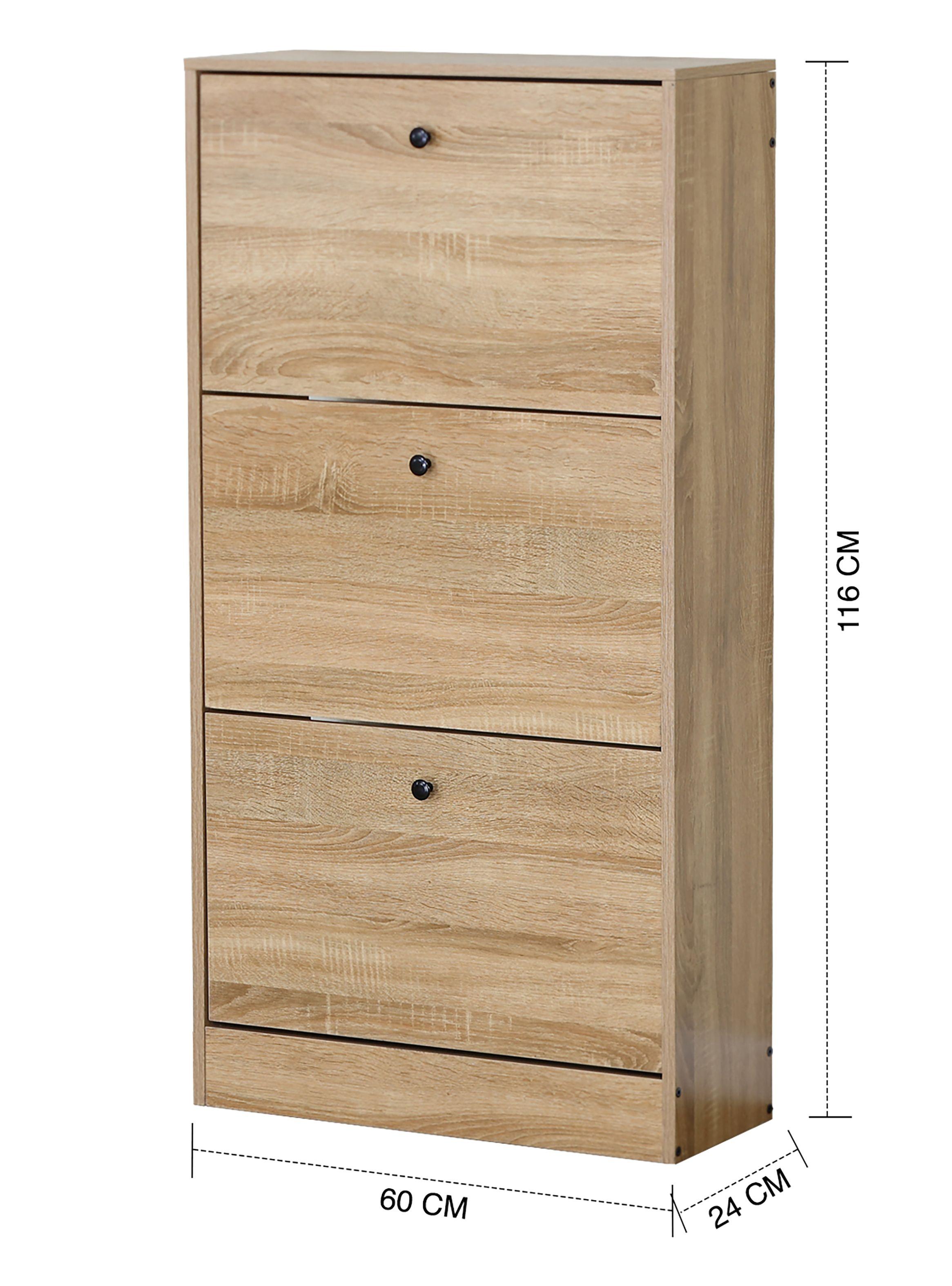 Estante Zapatero Organizador 116X60X24 cm-2