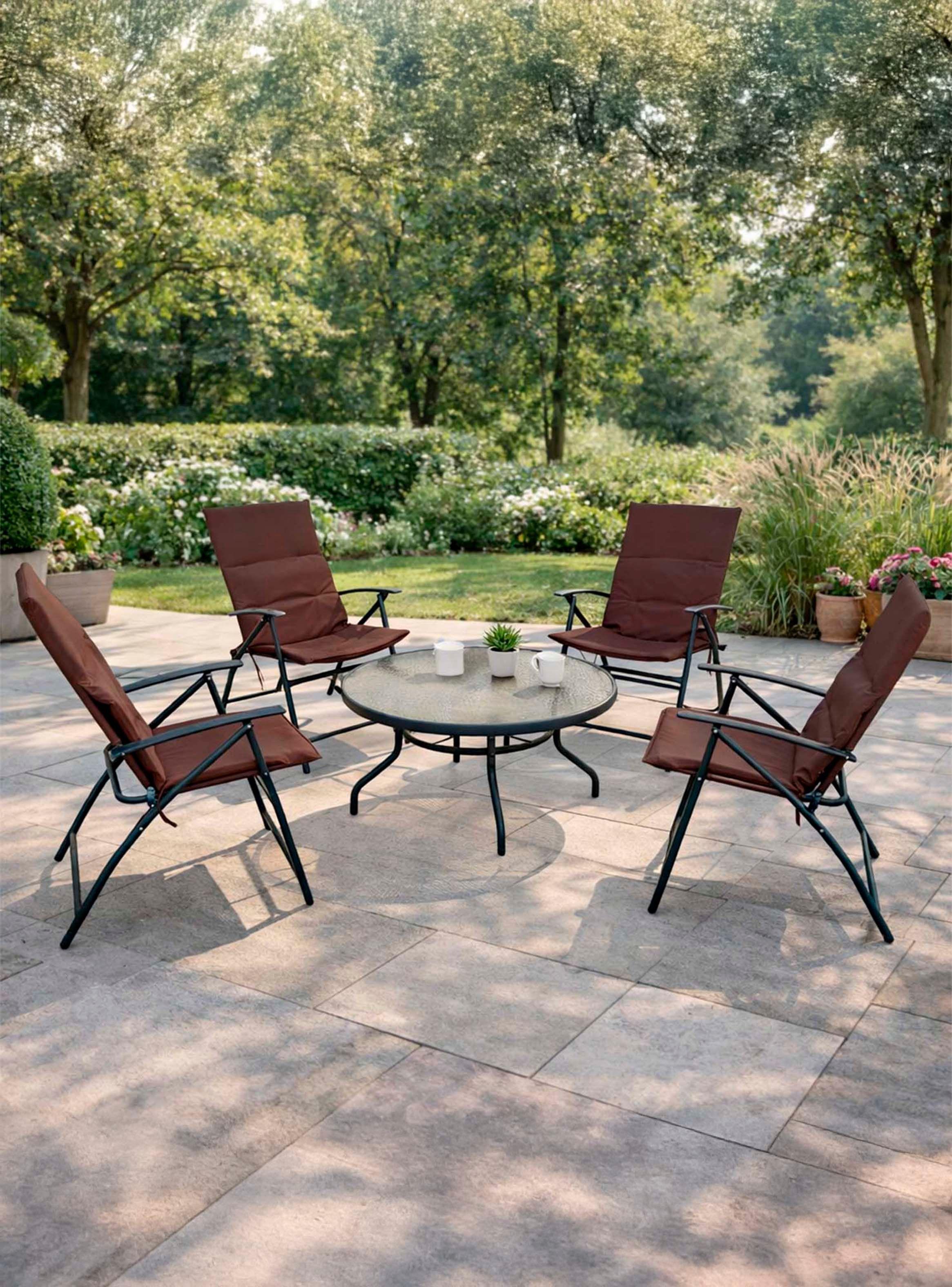 Set de Terraza 4 Sillas + Mesa Ipanema-6