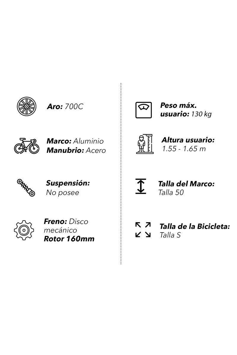 Bicicleta Titanium 700C Verde-2