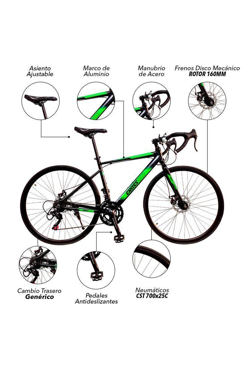 Bicicleta Titanium 700C Verde-3