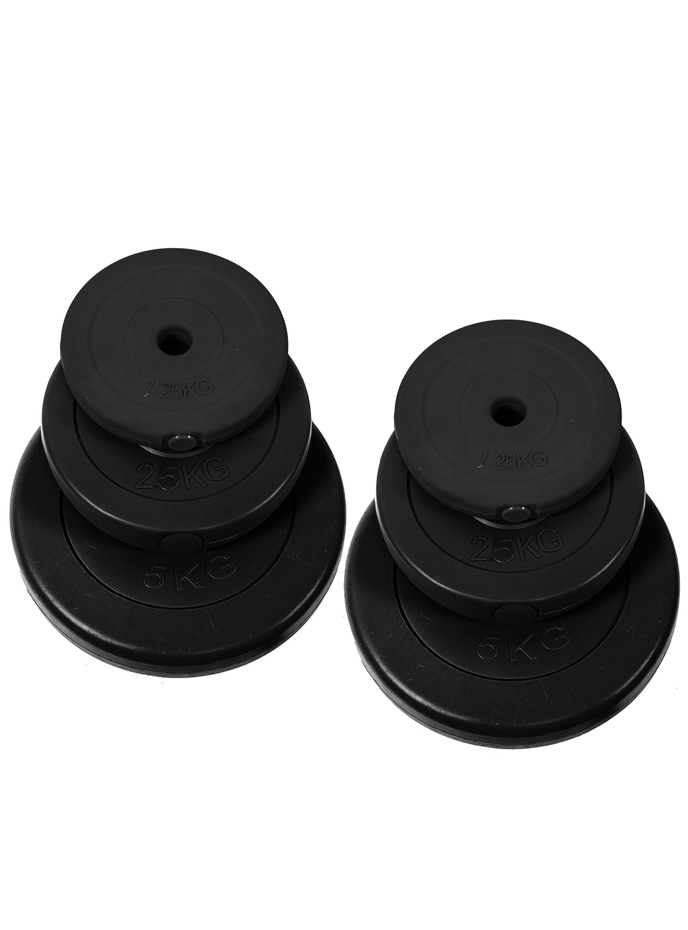 Set Pesas 20kg Barra 1.2 Mts + Discos De Cemento-3