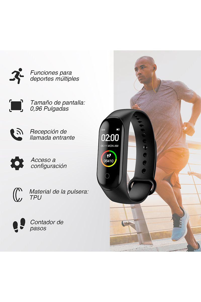 Smartband Pulsera Inteligente N5 Negro-1