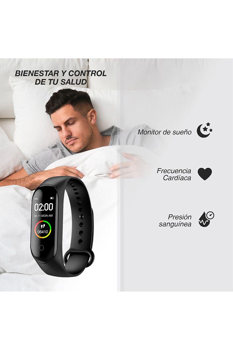 Smartband Pulsera Inteligente N5 Negro-4