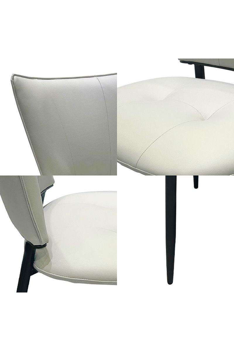 Pack 2 Silla Comedor Luminae Blanco-4