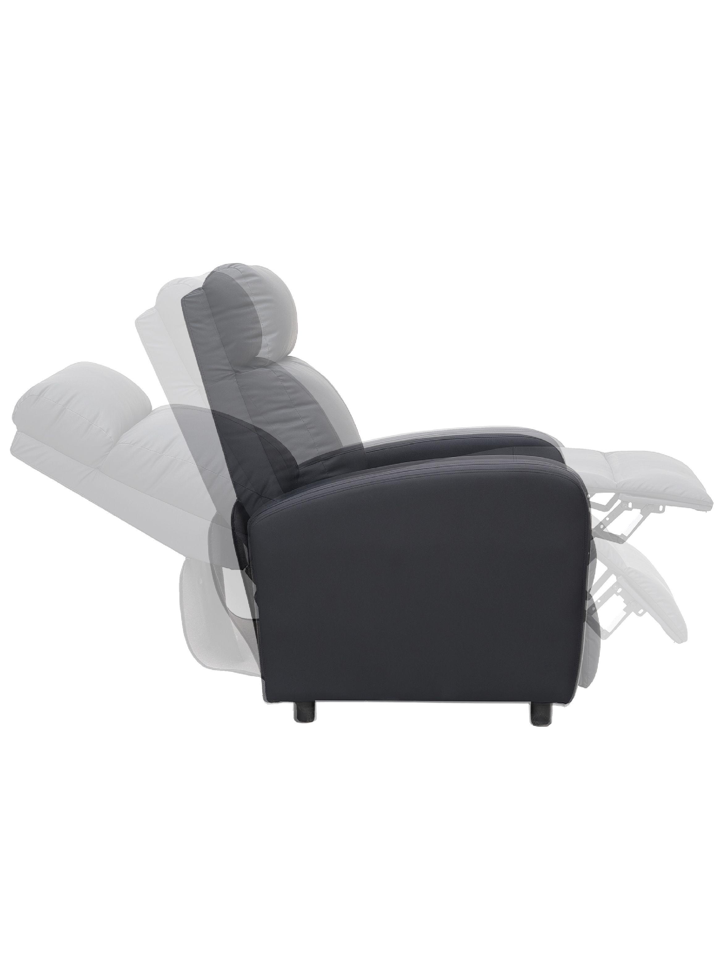 Berger Reclinable Lisboa Pu Negro-6