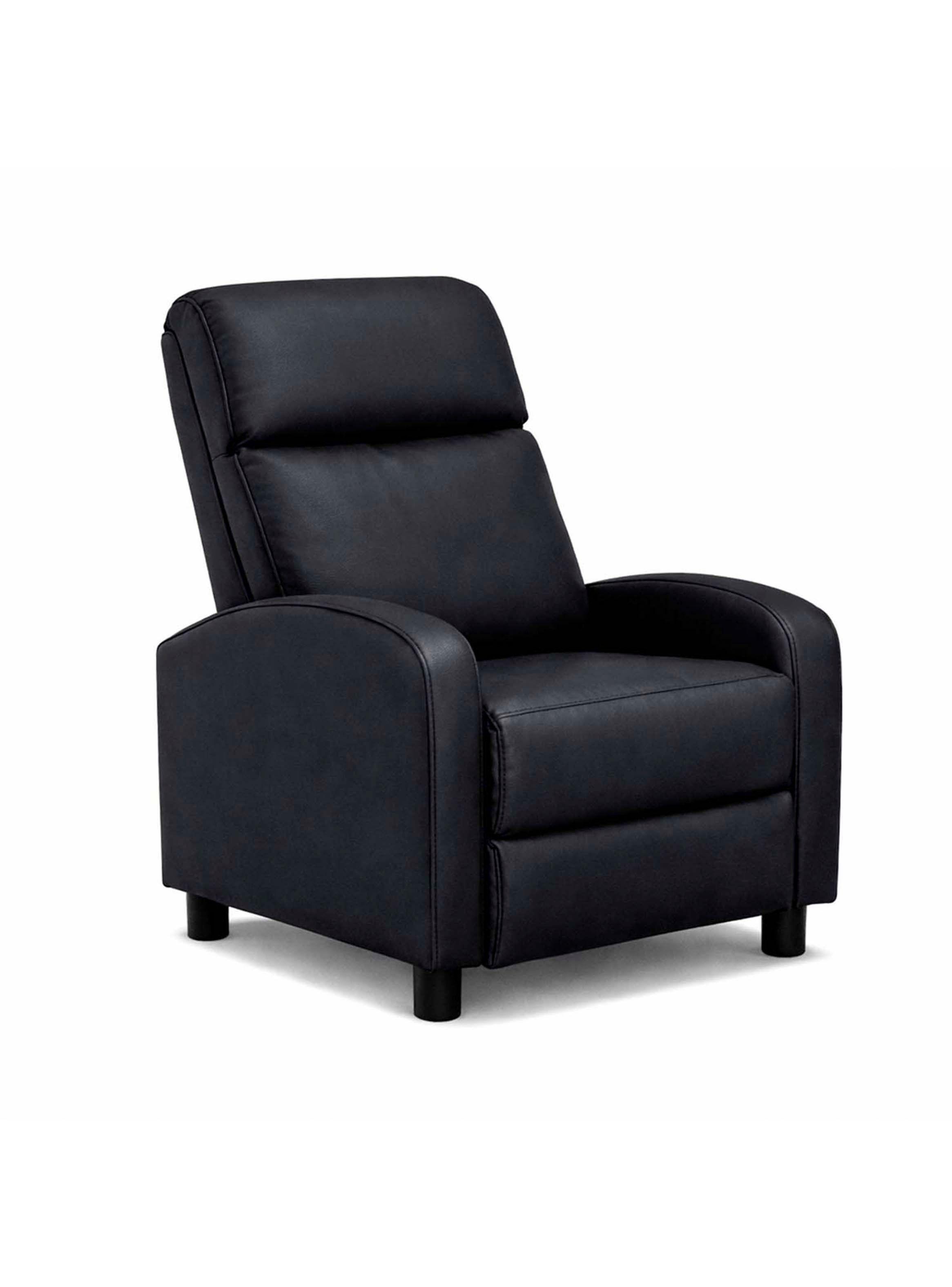 Berger Reclinable Lisboa PU Negro-1