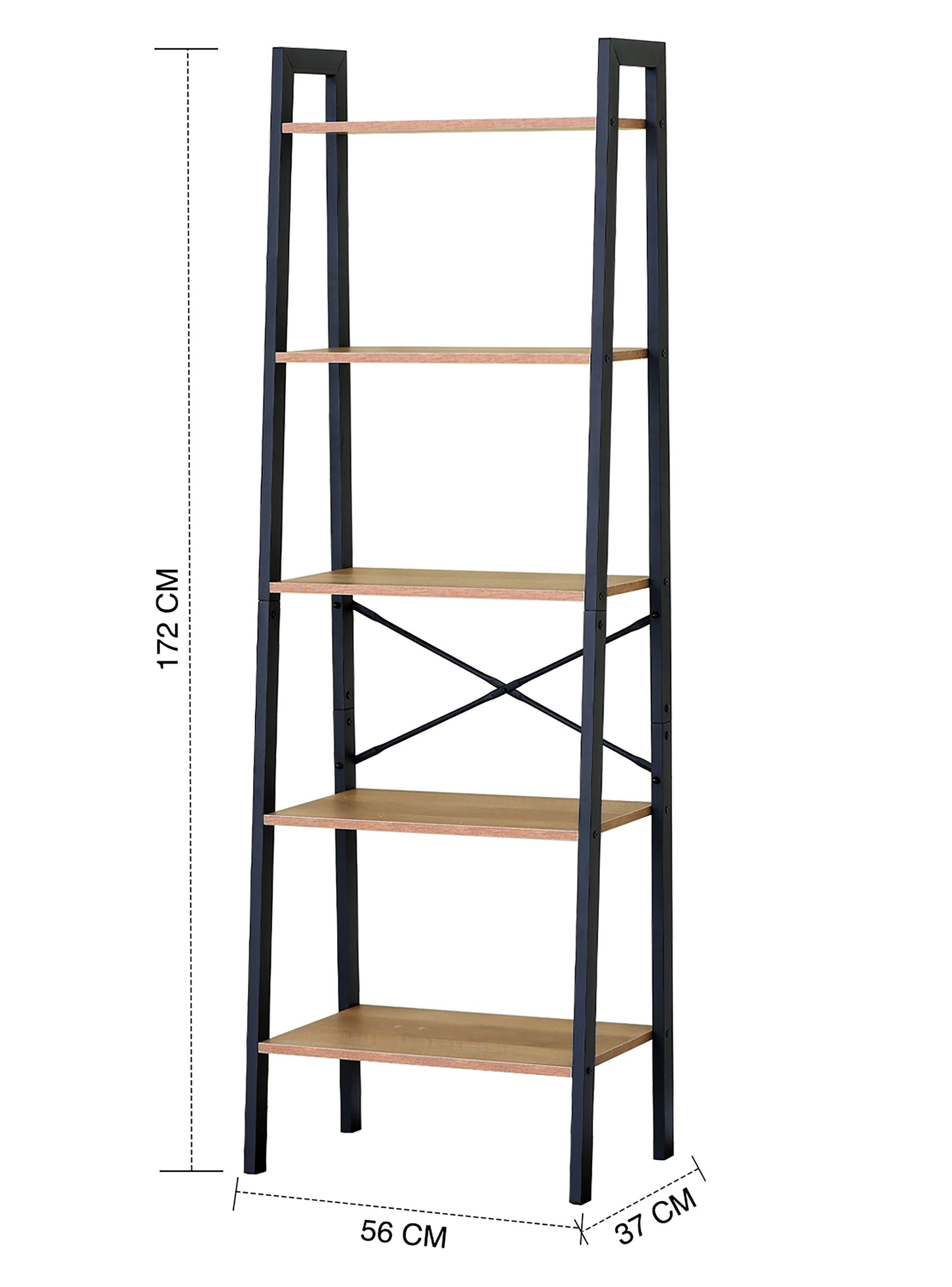 Estante Repisa 5 Niveles 56X37X172 cm Industrial-2