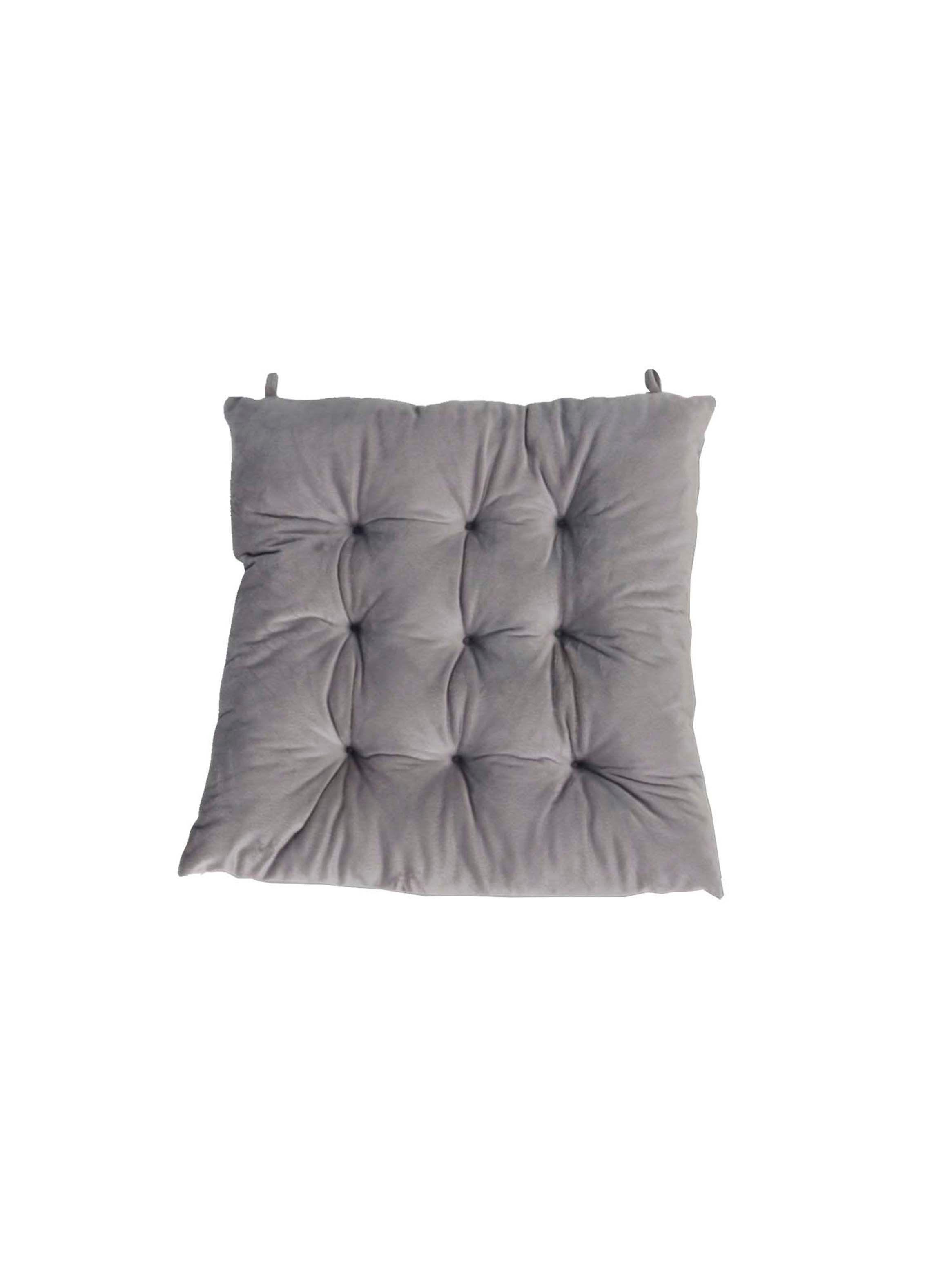 Cojín para Silla Gris Claro 40x40 cm-2