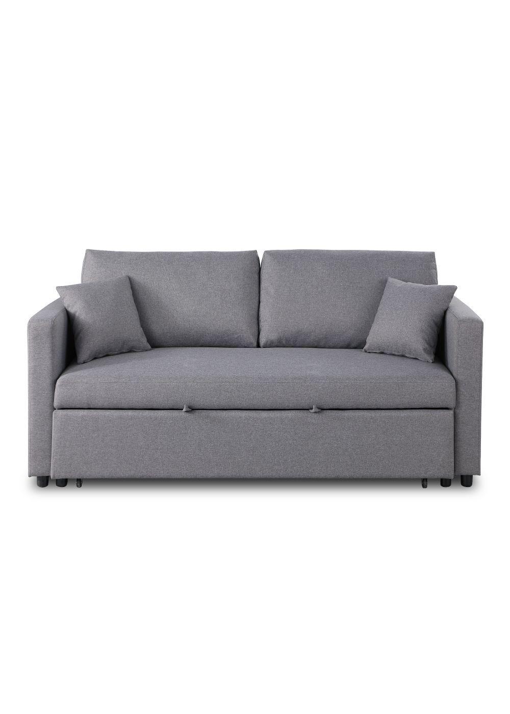 Sofá Cama Nolan 3 Cuerpos 86x193x84 cm Gris-3