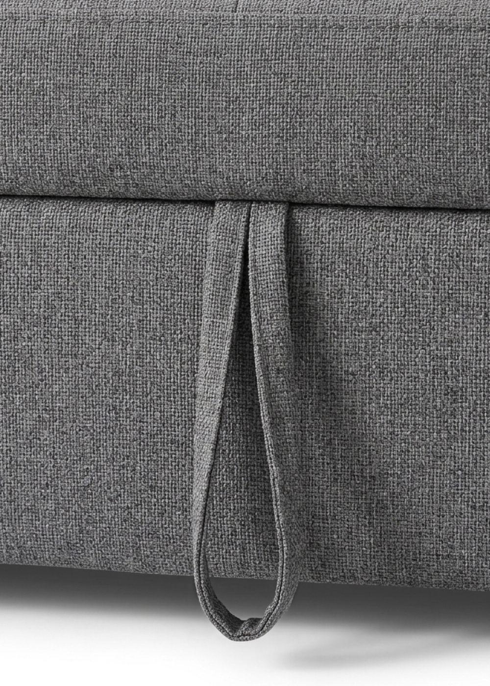 Sofá Cama Nolan 3 Cuerpos 86x193x84 cm Gris-6