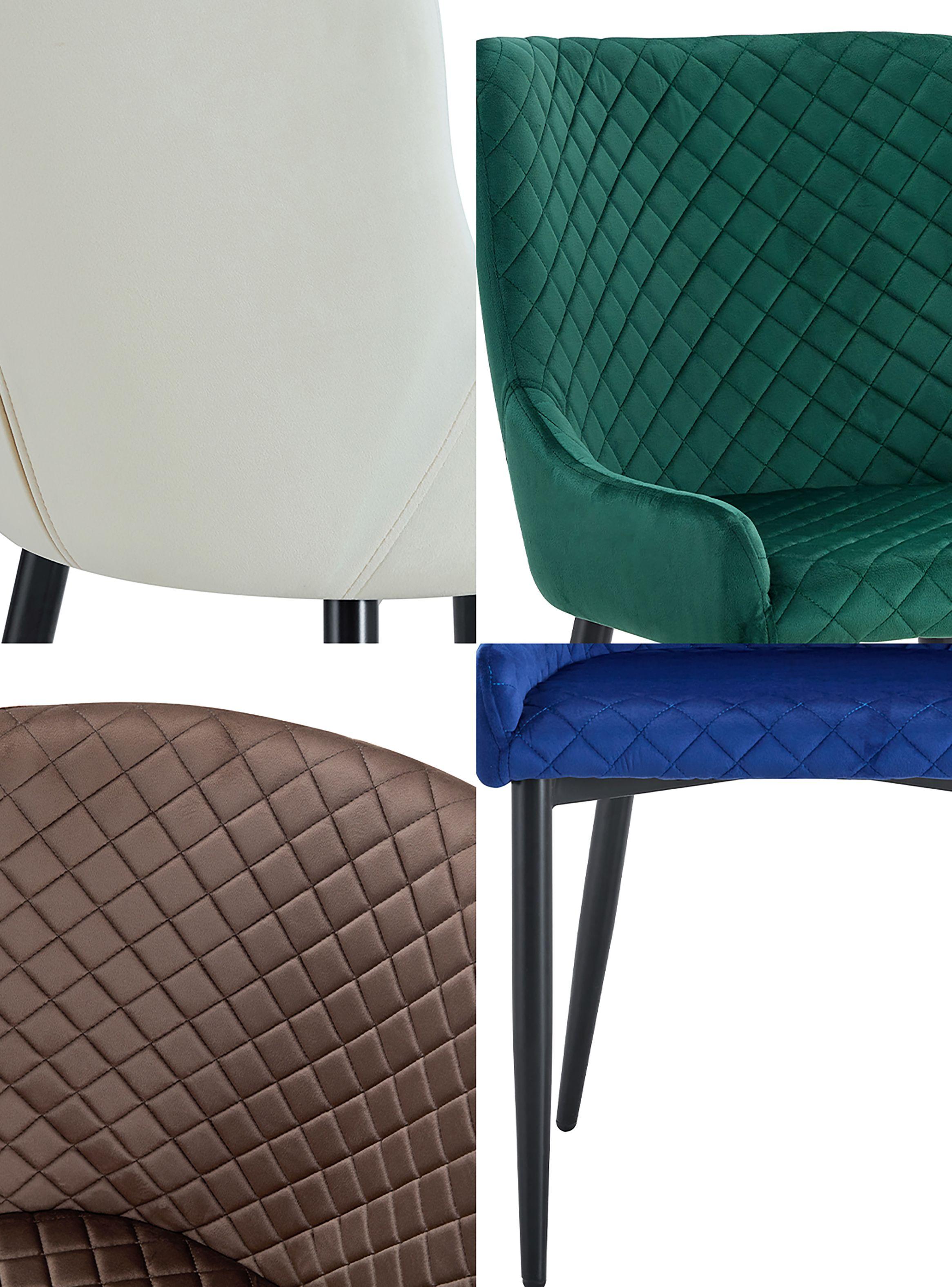 Comedor Monaco Mesa 160x90cm + 4 Sillas Mix Velvet -4