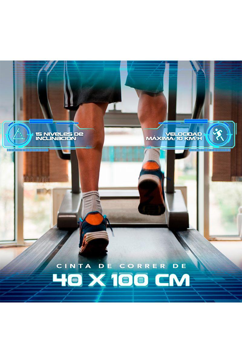 Trotadora Eléctrica Ultra X600 Incl Automática Led Mp3 M.F-4
