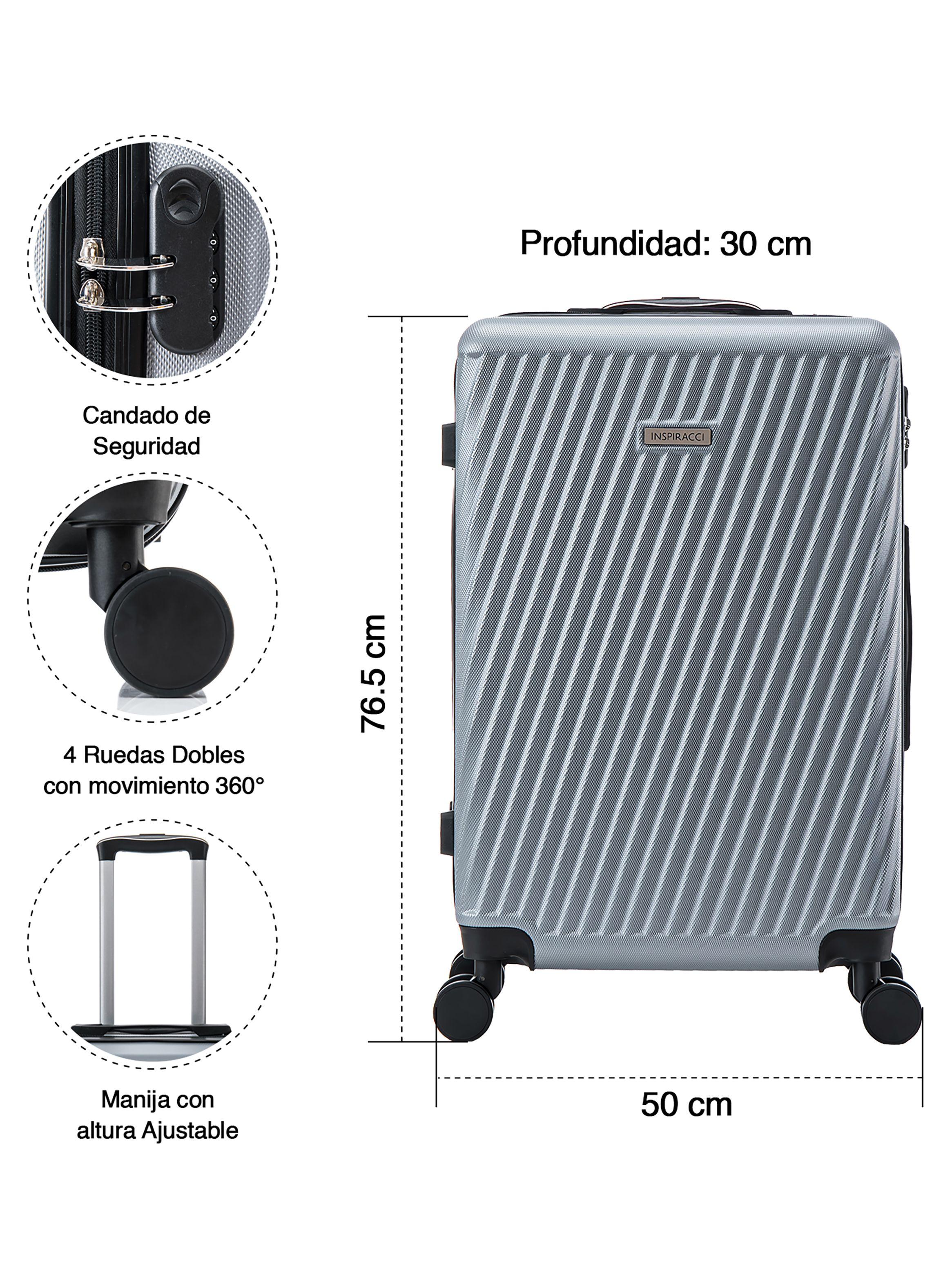 Maleta Rigida Milan l 23kg gris-2