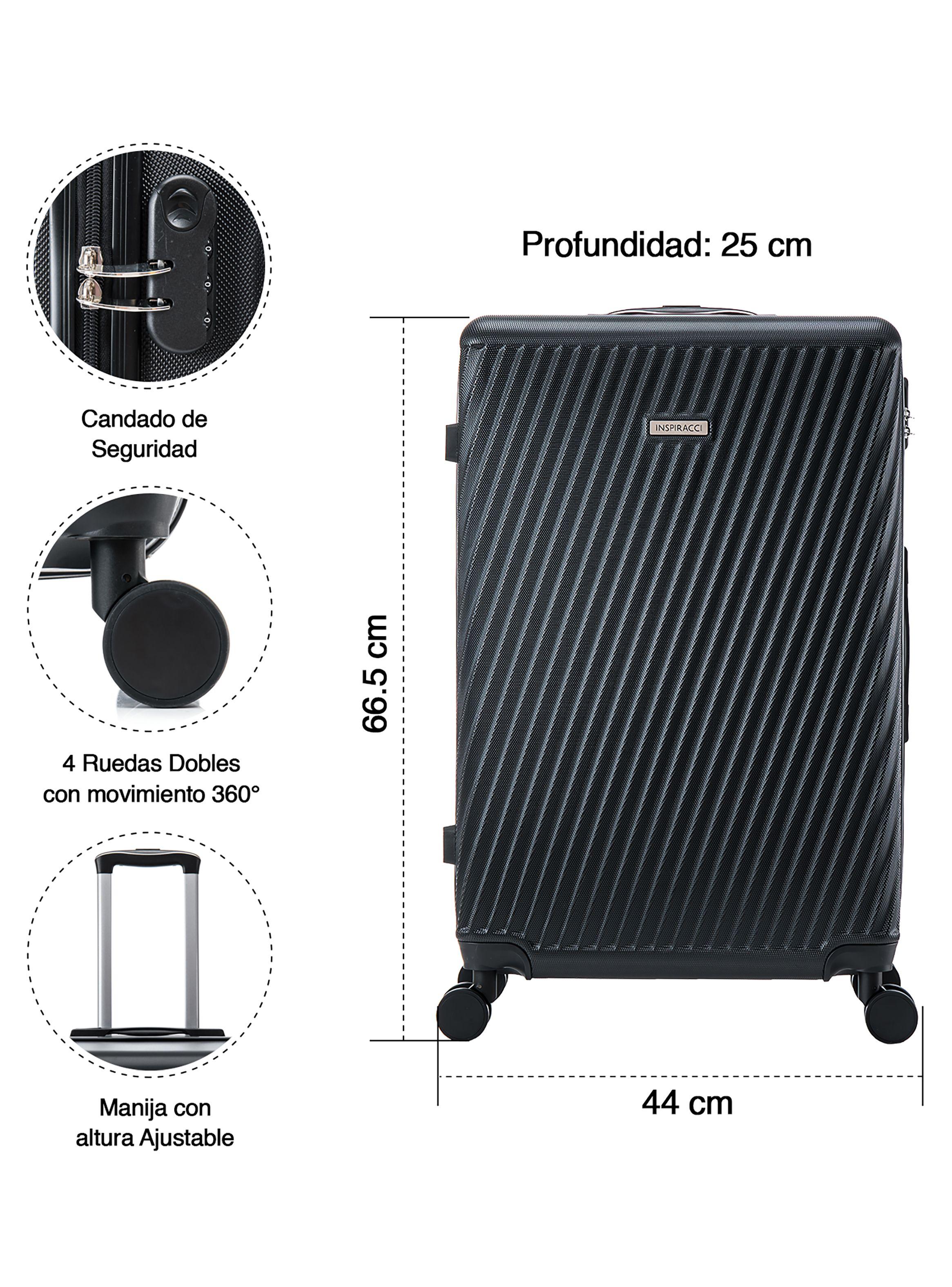 Maleta Rigida Milan m 18kg negro-2
