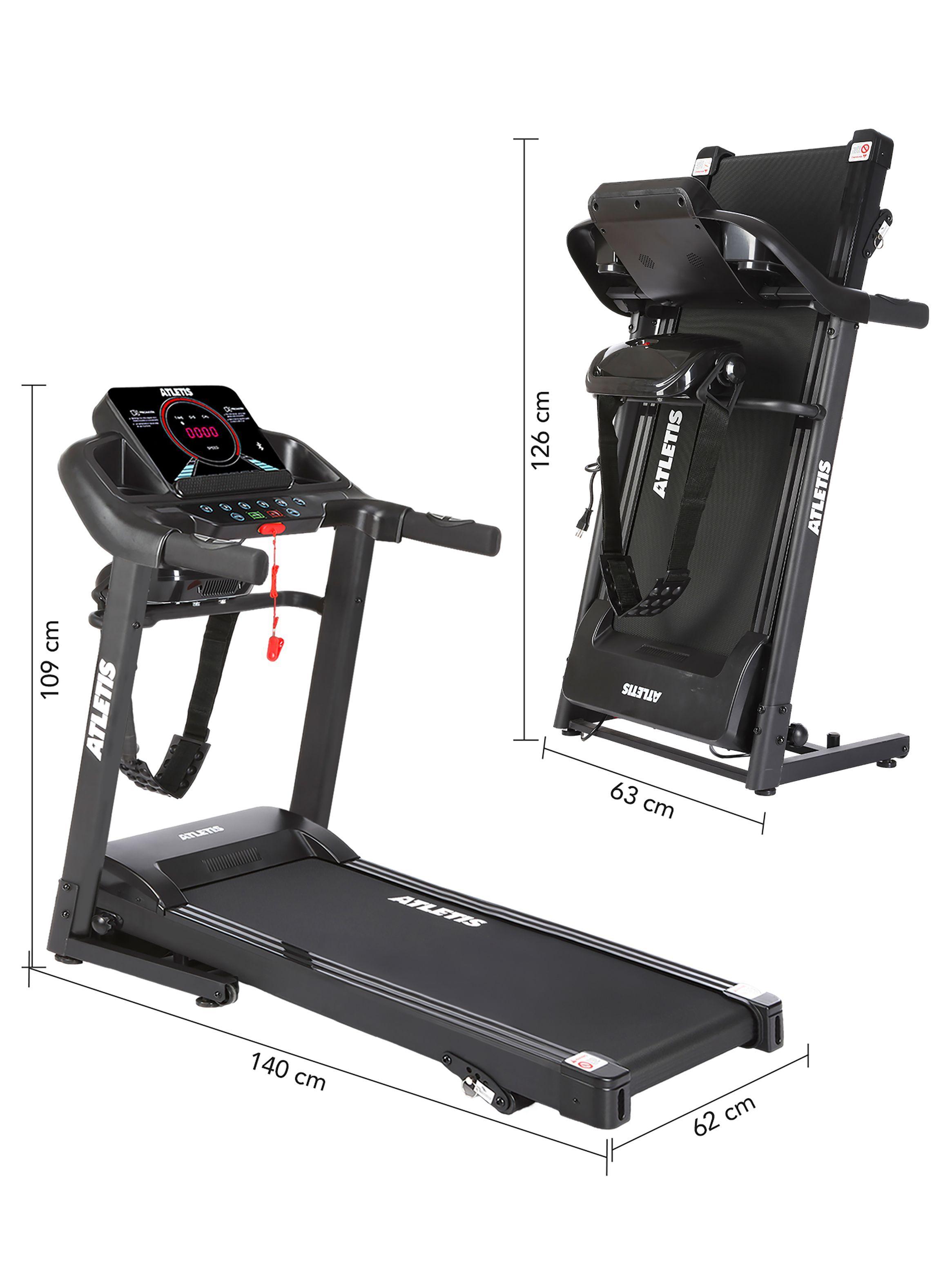 Trotadora Plegable Atletis Endurance V 12km/h 1.5hp con Masaje-2