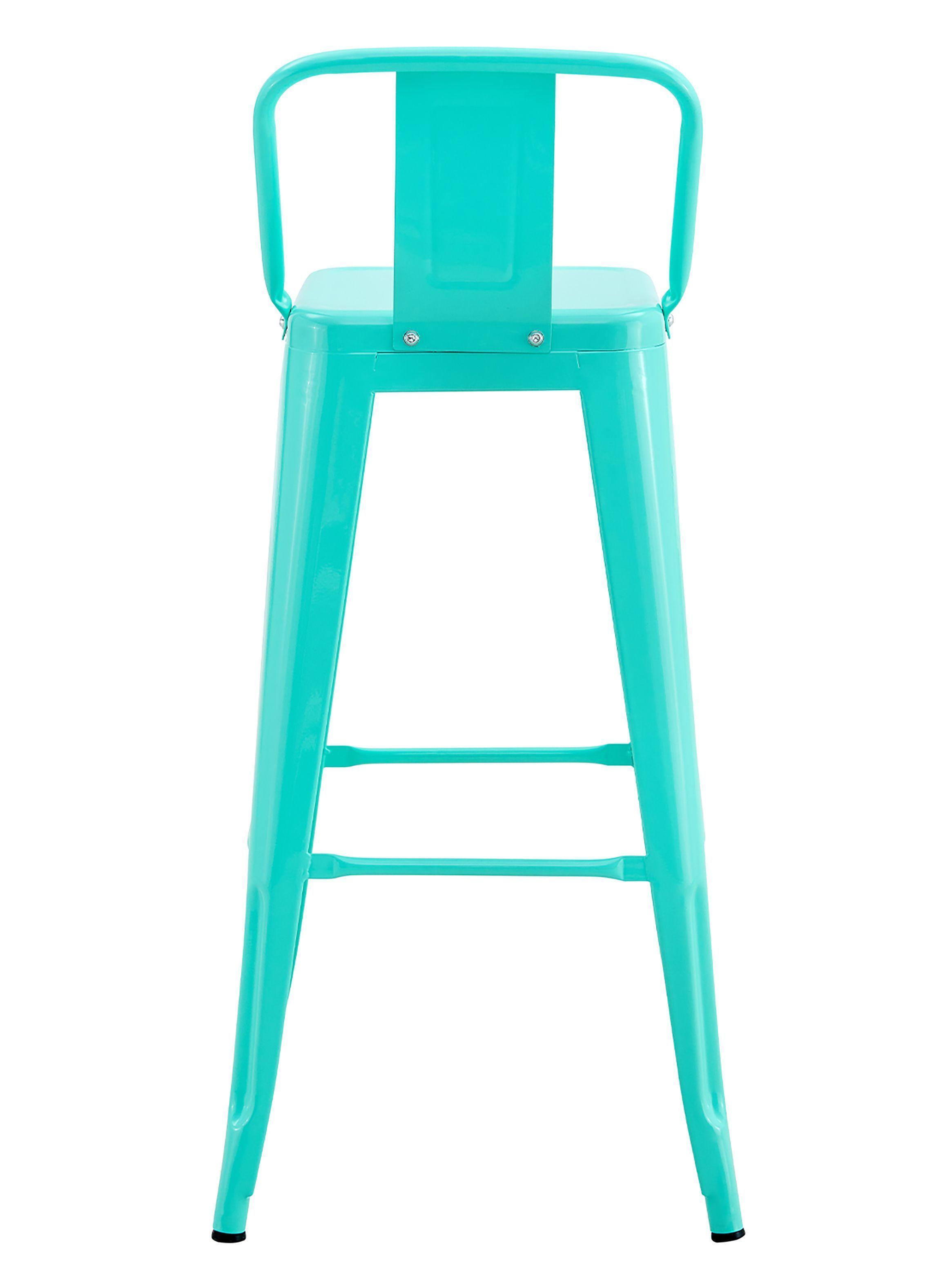 Pack De 4 Silla Alta Metal Menta-3