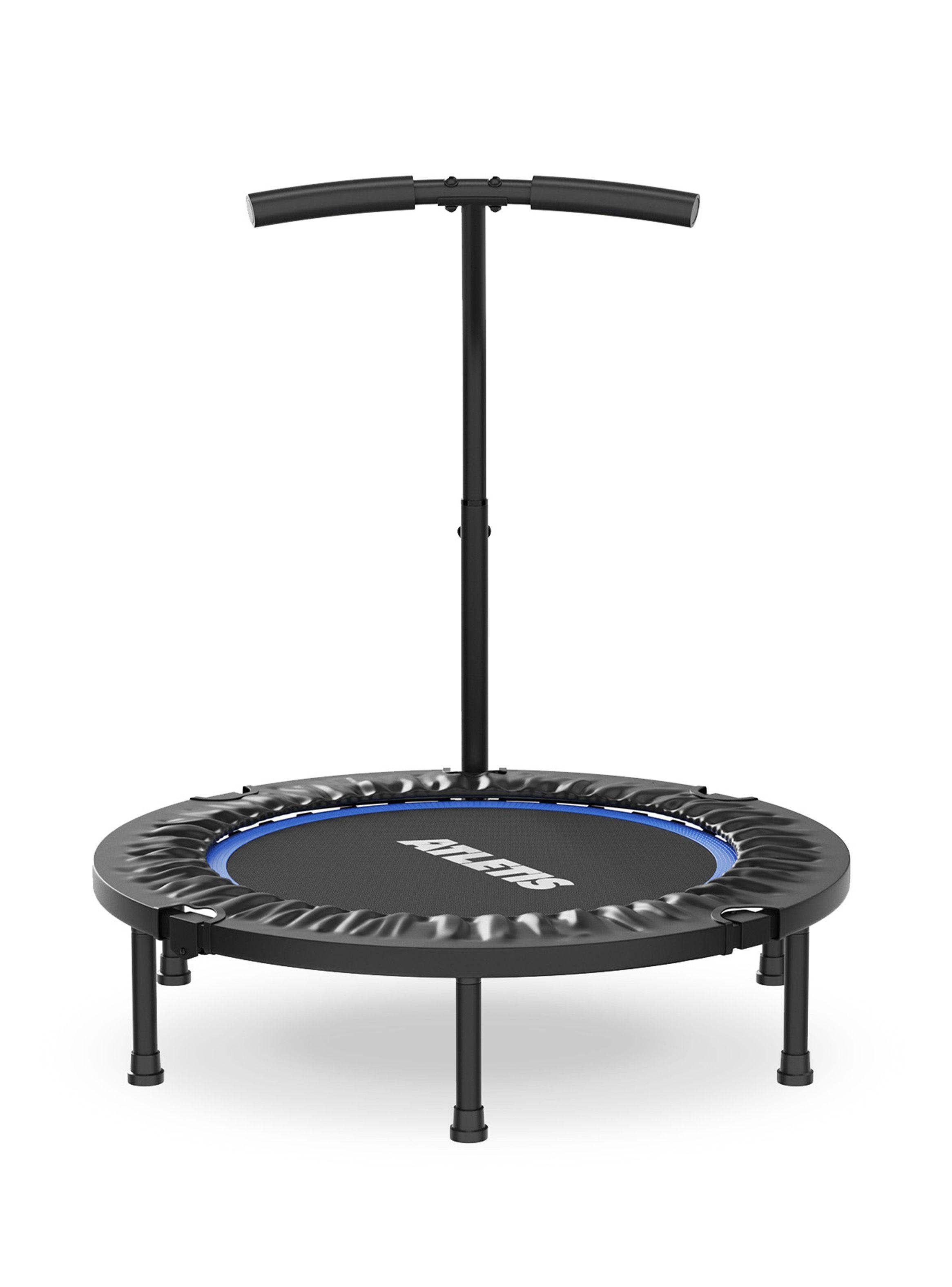 Trampolín Fitness 102 cm con Barra Frontal-3