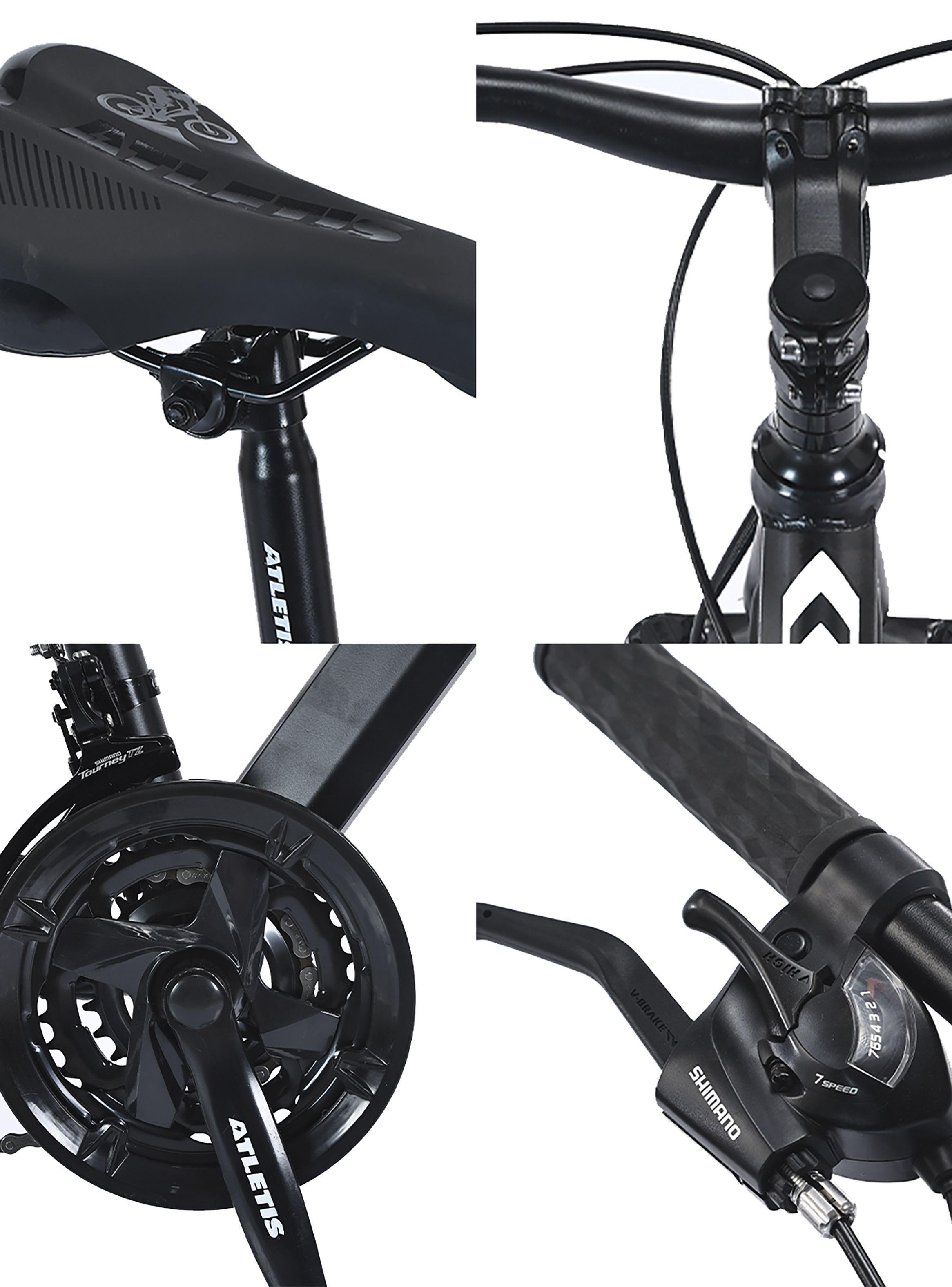 Bicicleta Mountain Bike Striker Aro 29 - 21Vel Hombre Negro-4
