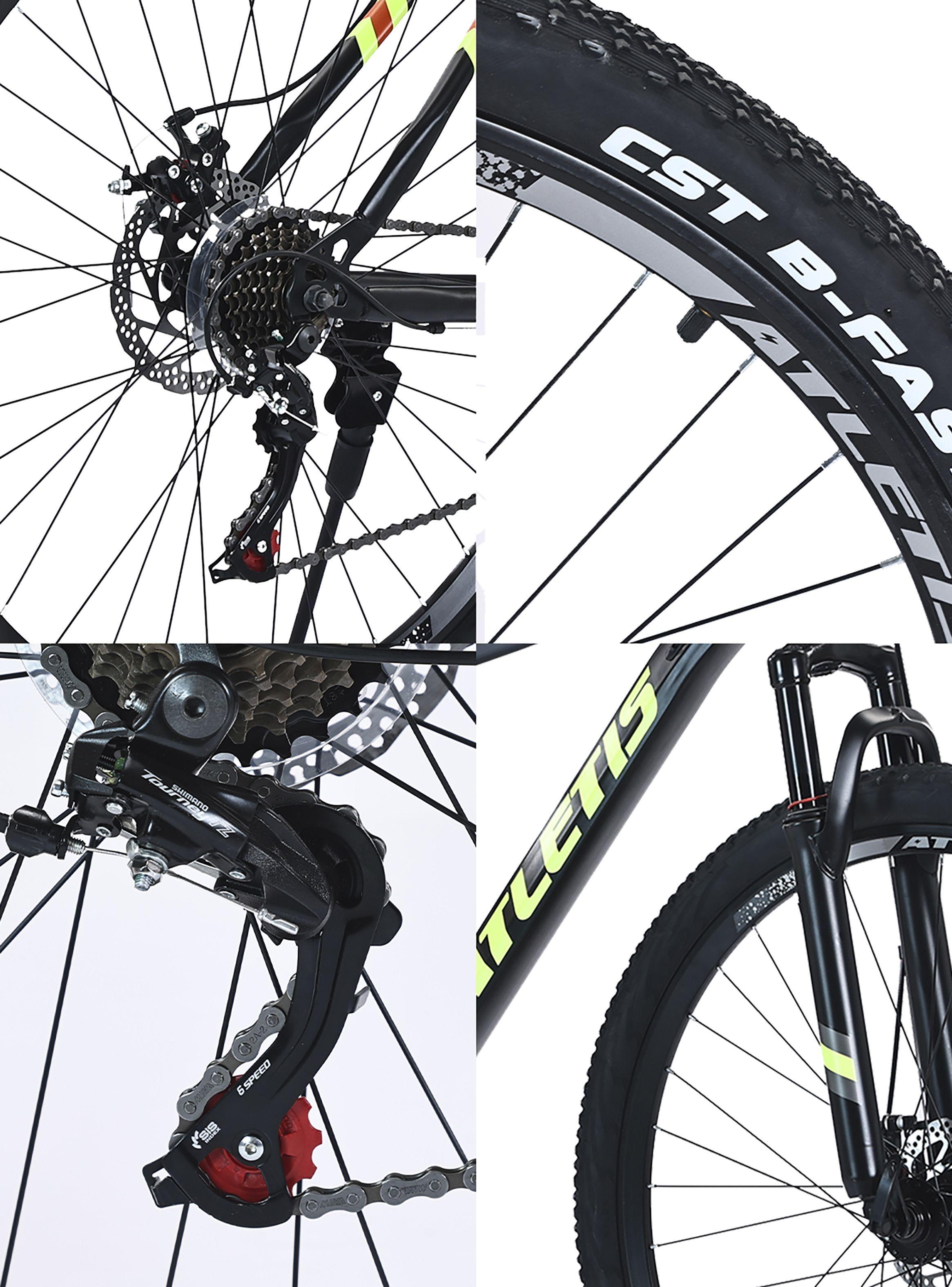 Bicicleta Mountain Bike Striker Aro 29 - 21Vel Hombre Negro-5