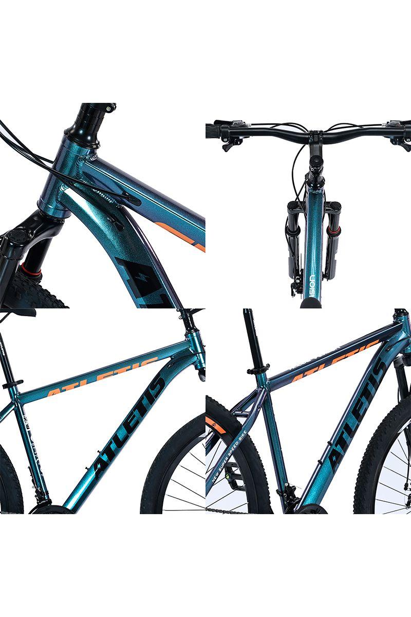 Bicicleta Mountain Bike Blaze Aro 29" 21 Vel Hombre Azul-3