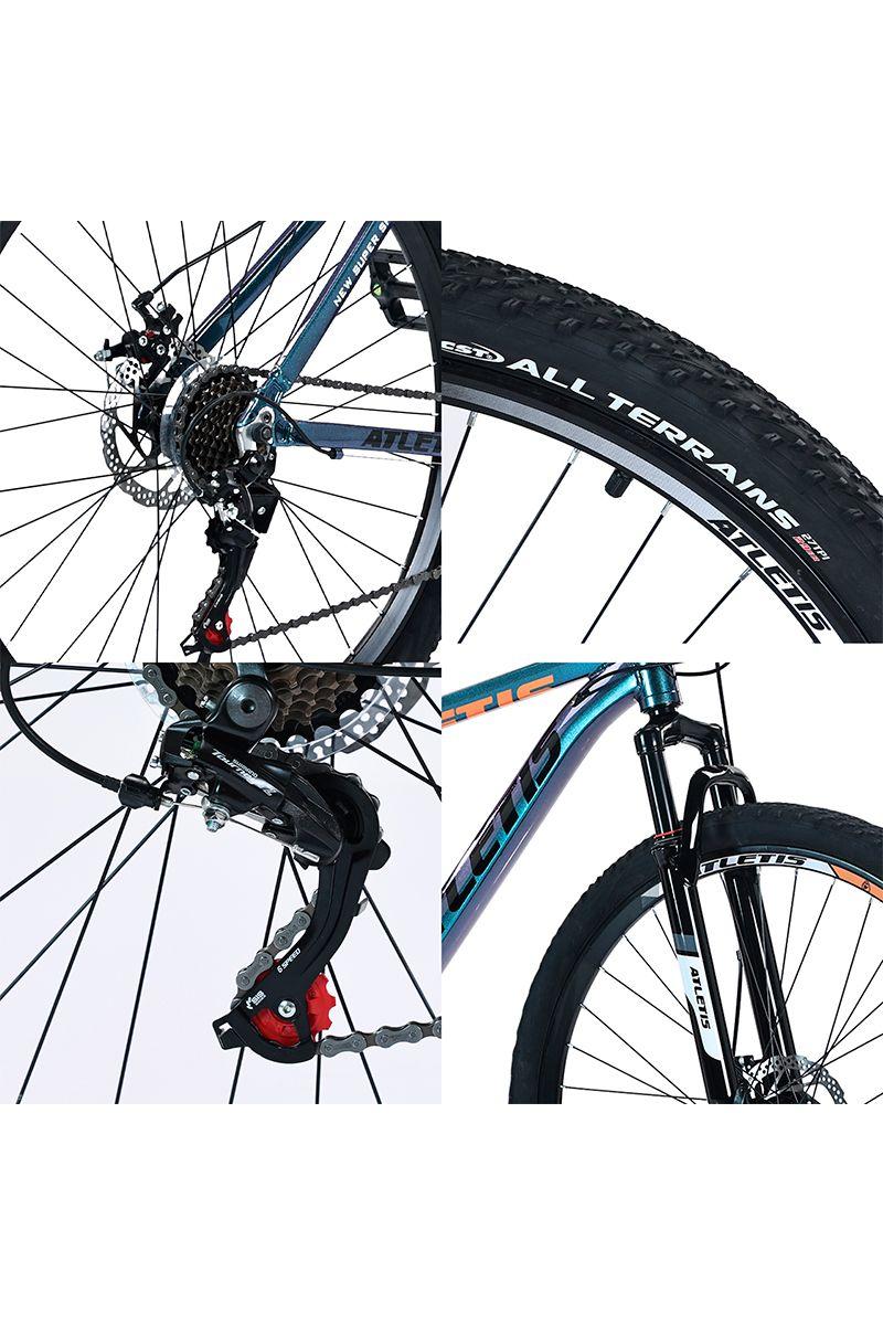 Bicicleta Mountain Bike Blaze Aro 29" 21 Vel Hombre Azul-5