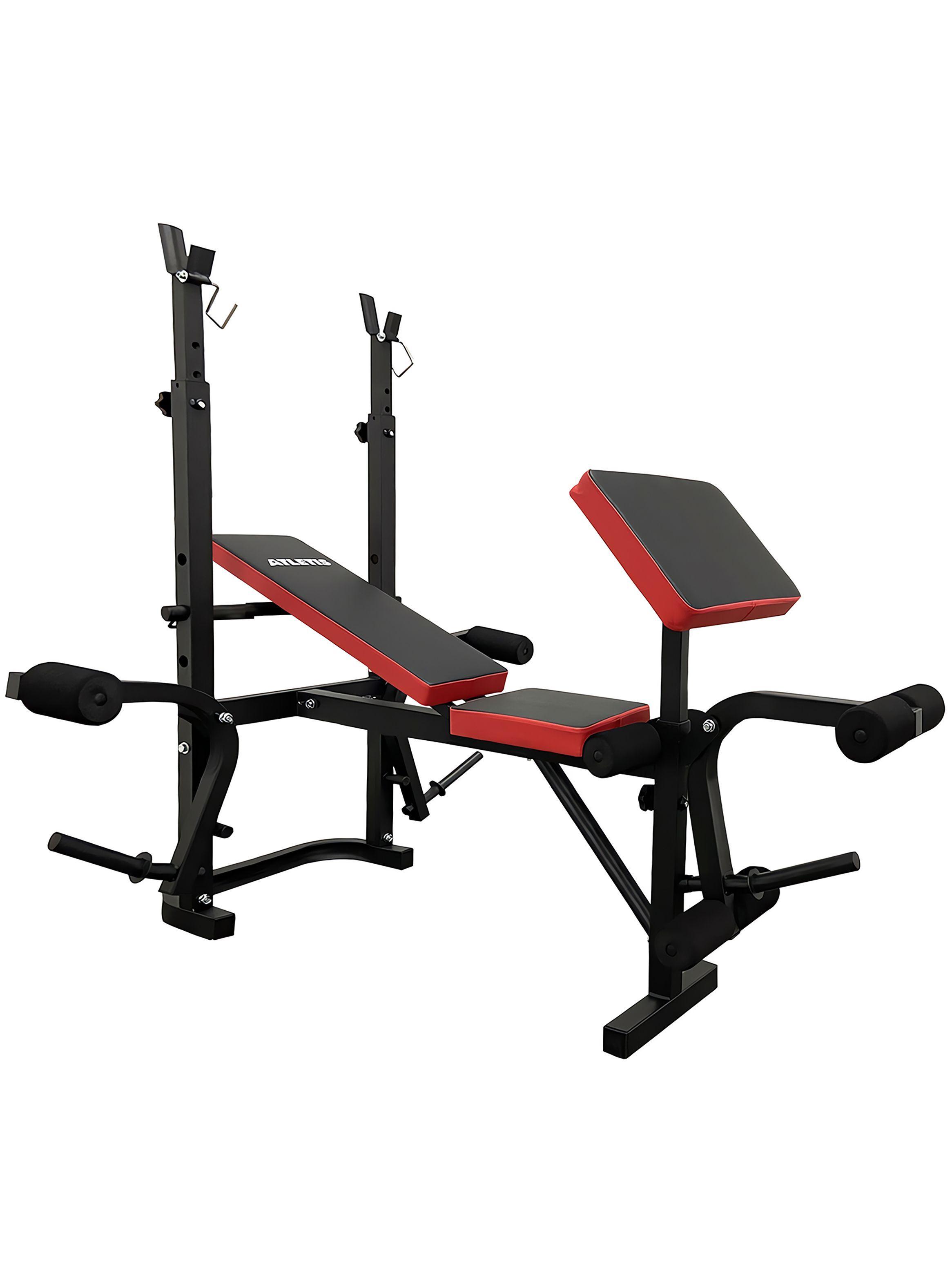 Press Banca Atletis T4000 Multifunción 300KG Negro-0