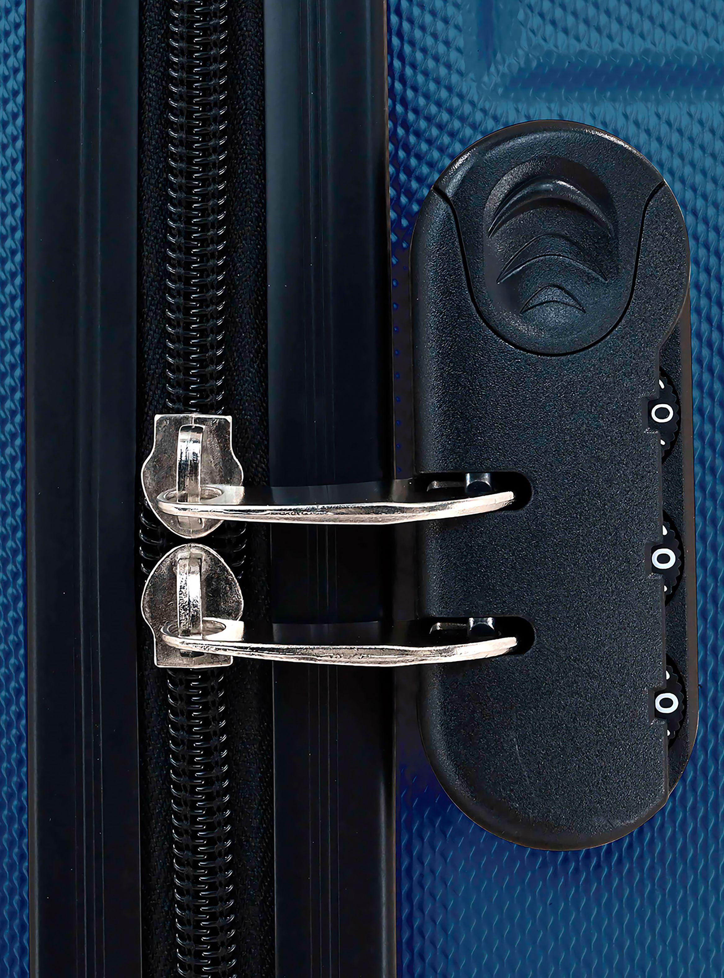 Maleta Rigida Danubio s 10kg cabina azul-5