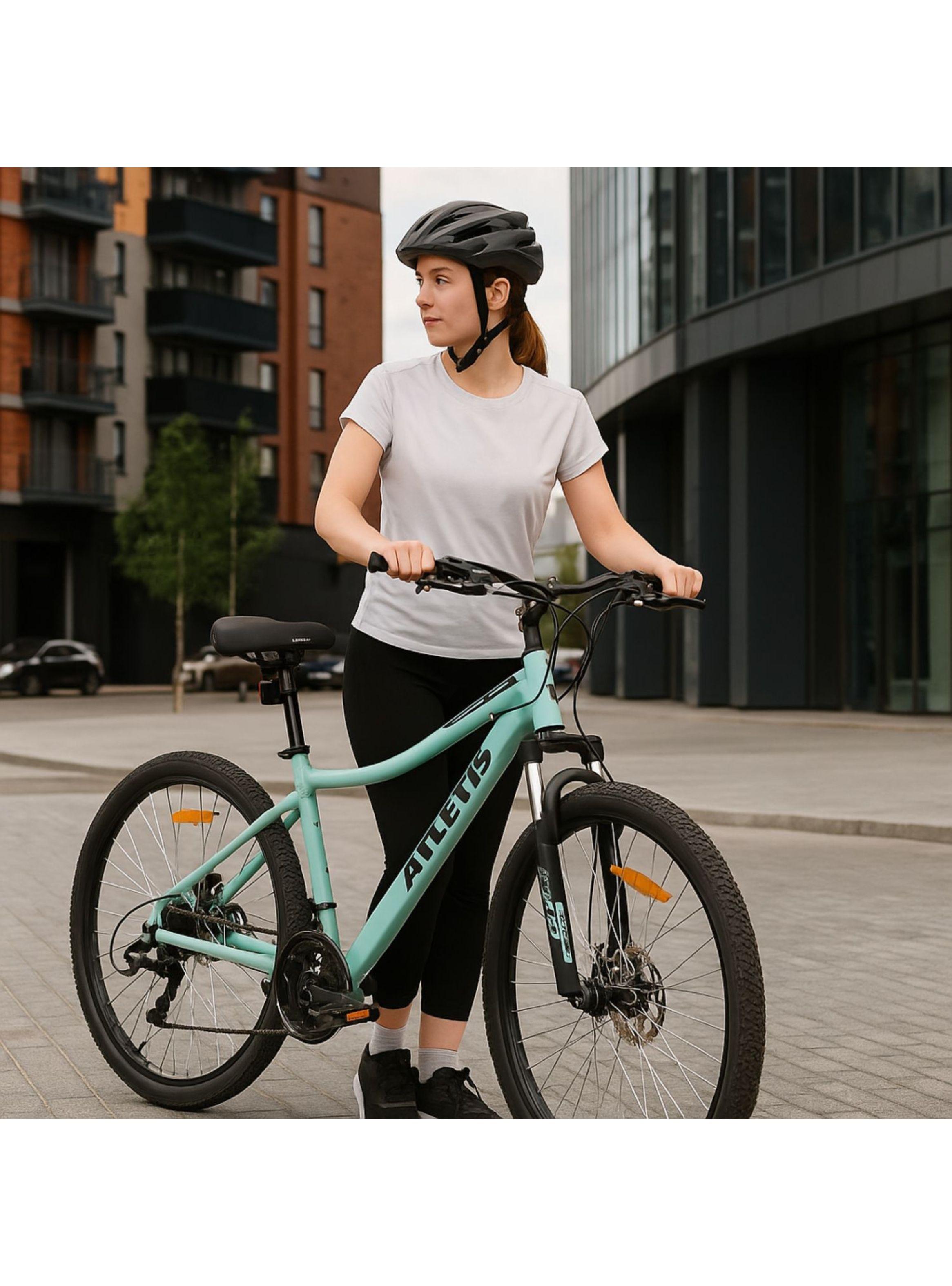 Bicicleta Mountain Bike W Force Turquesa Aro 27.5 Atletis-6