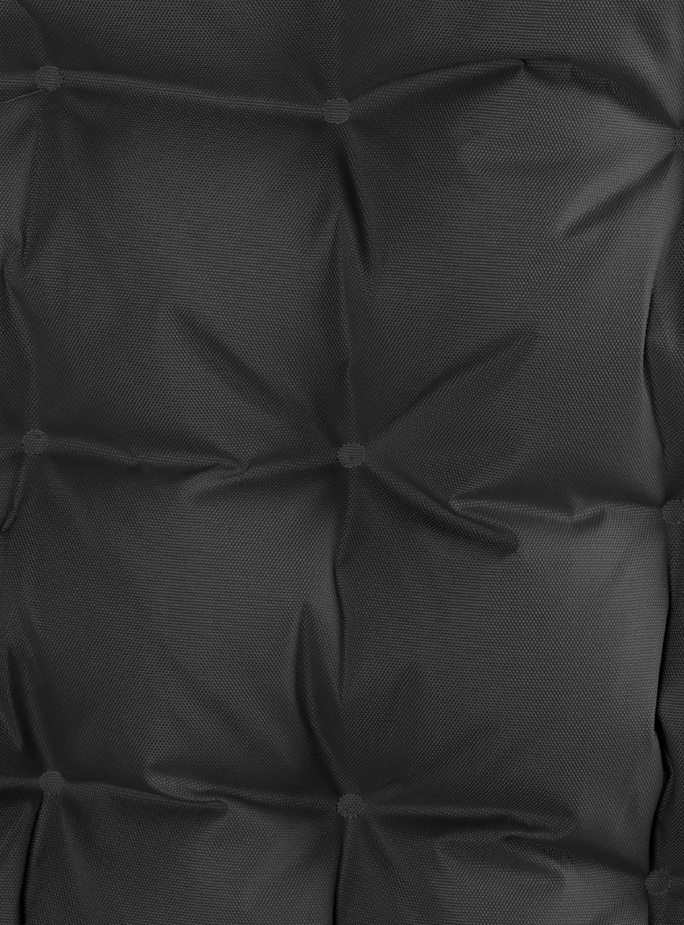 Reposera Plegable con Acolchado Negro-7